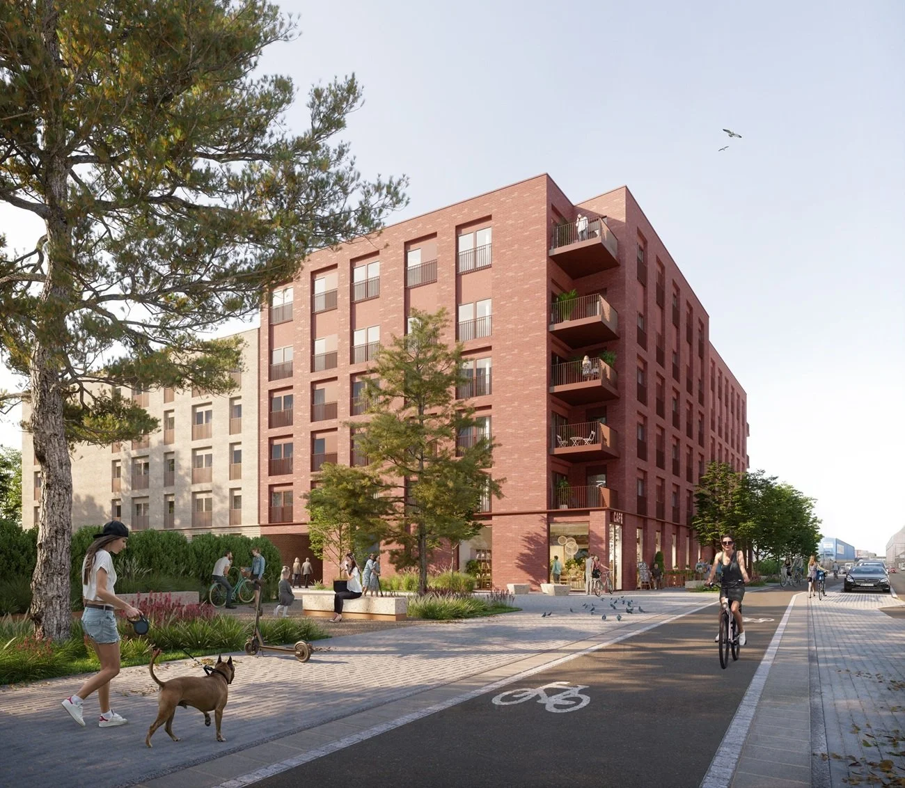 Work underway on new 99-home Salamander Yards development in the heart of Leith