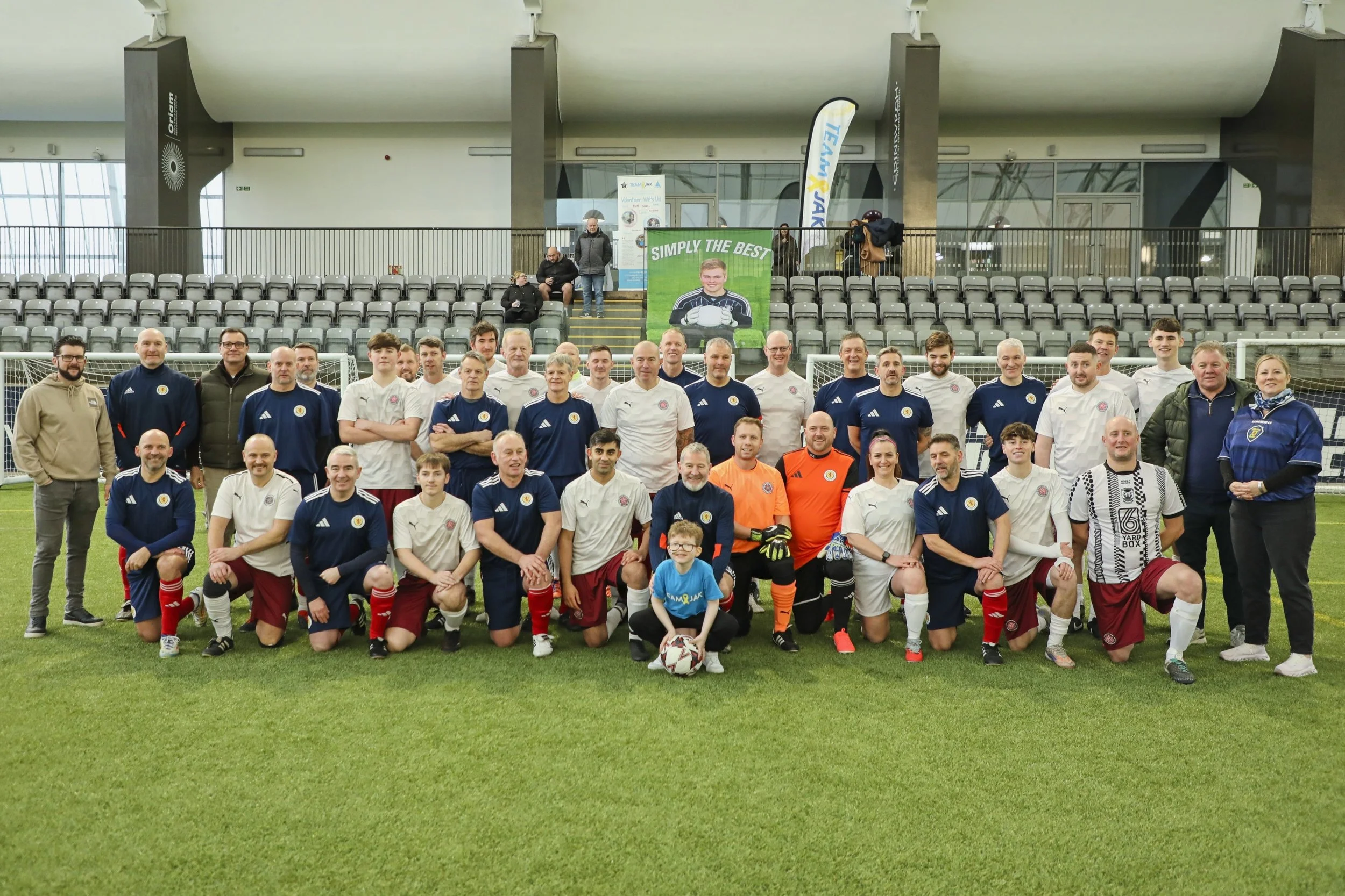 Valneva Scotland hits the target raising over £10k for Team Jak