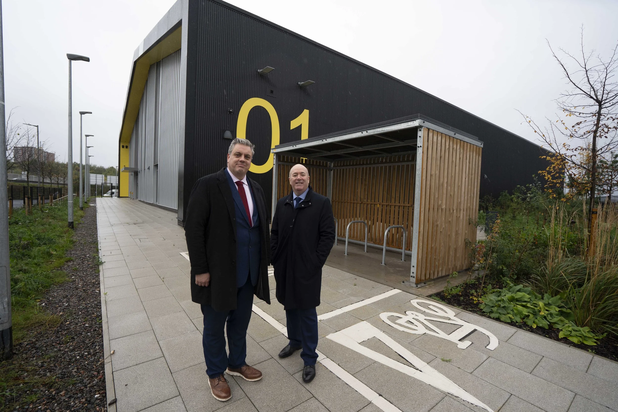 Minister visits Clyde Gateway to see UK Government investment driving growth and innovation