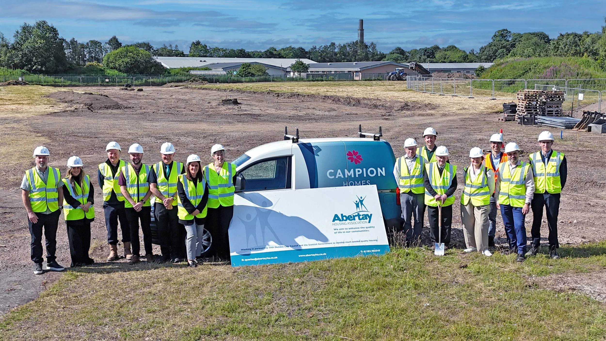 Campion Homes marks major affordable housing milestones in Dundee with Abertay Housing Association