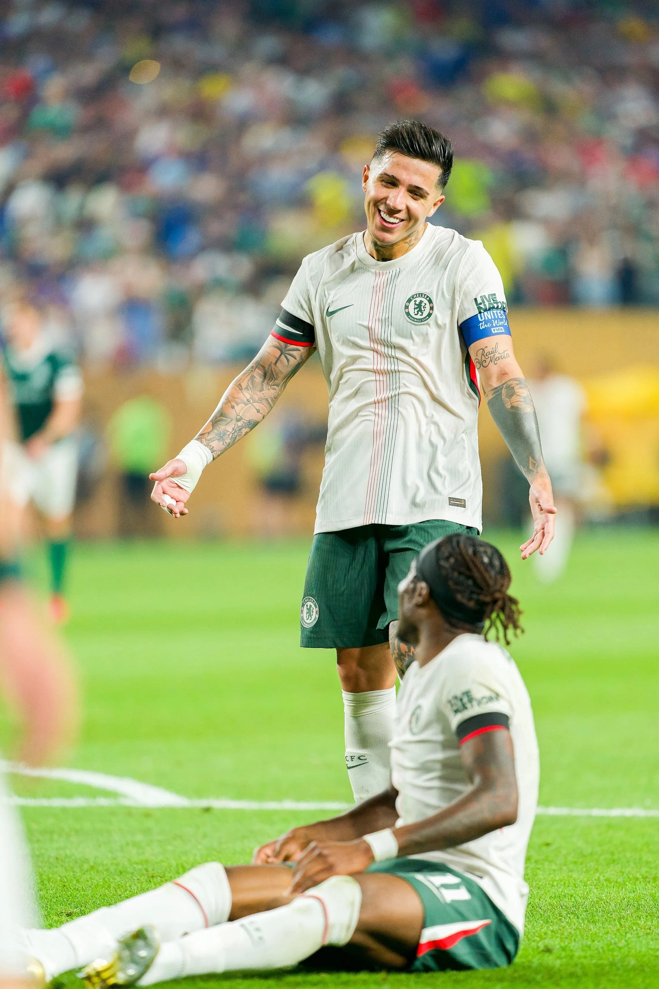 Chelsea secured their spot in the Club World Cup semi-finals by defeating Palmeiras.