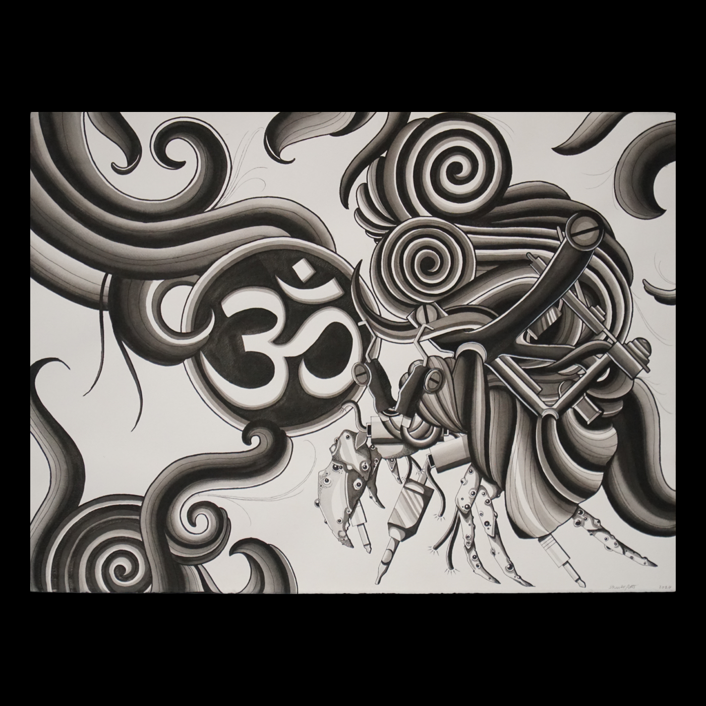 Sharky Pitts - "Astral Husk of a New God"