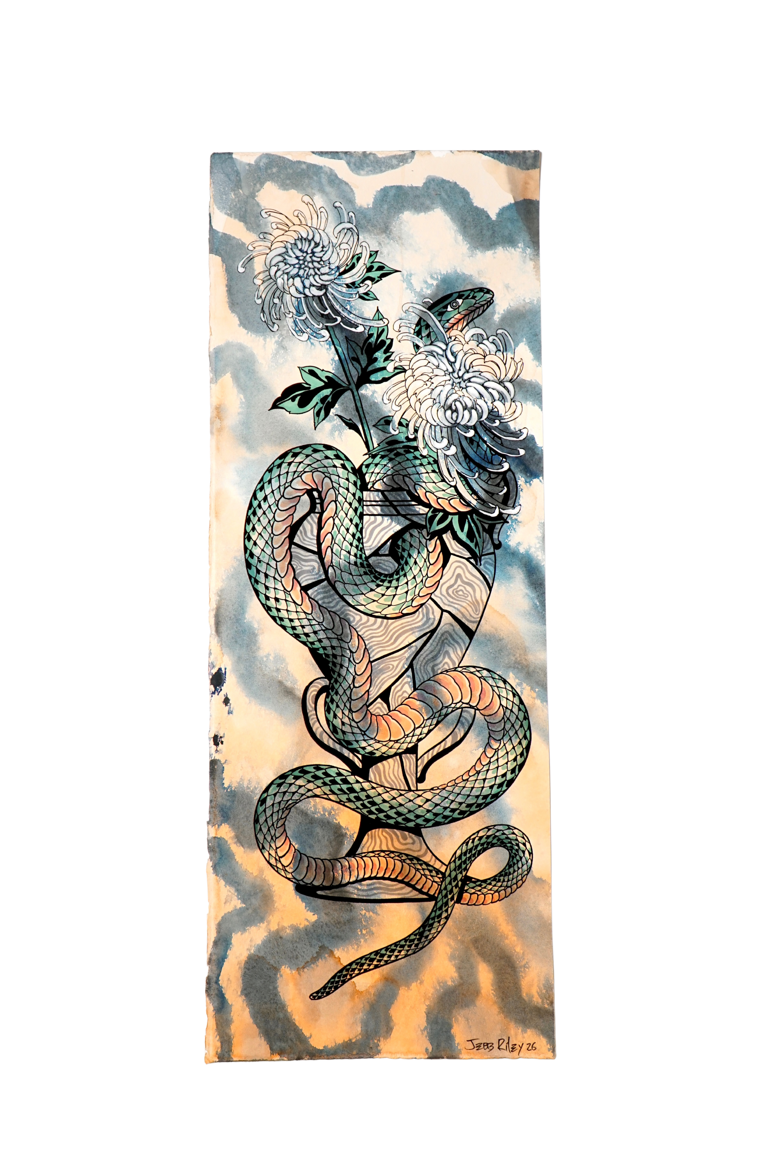 "Grey Swirls" - Jebb Riley