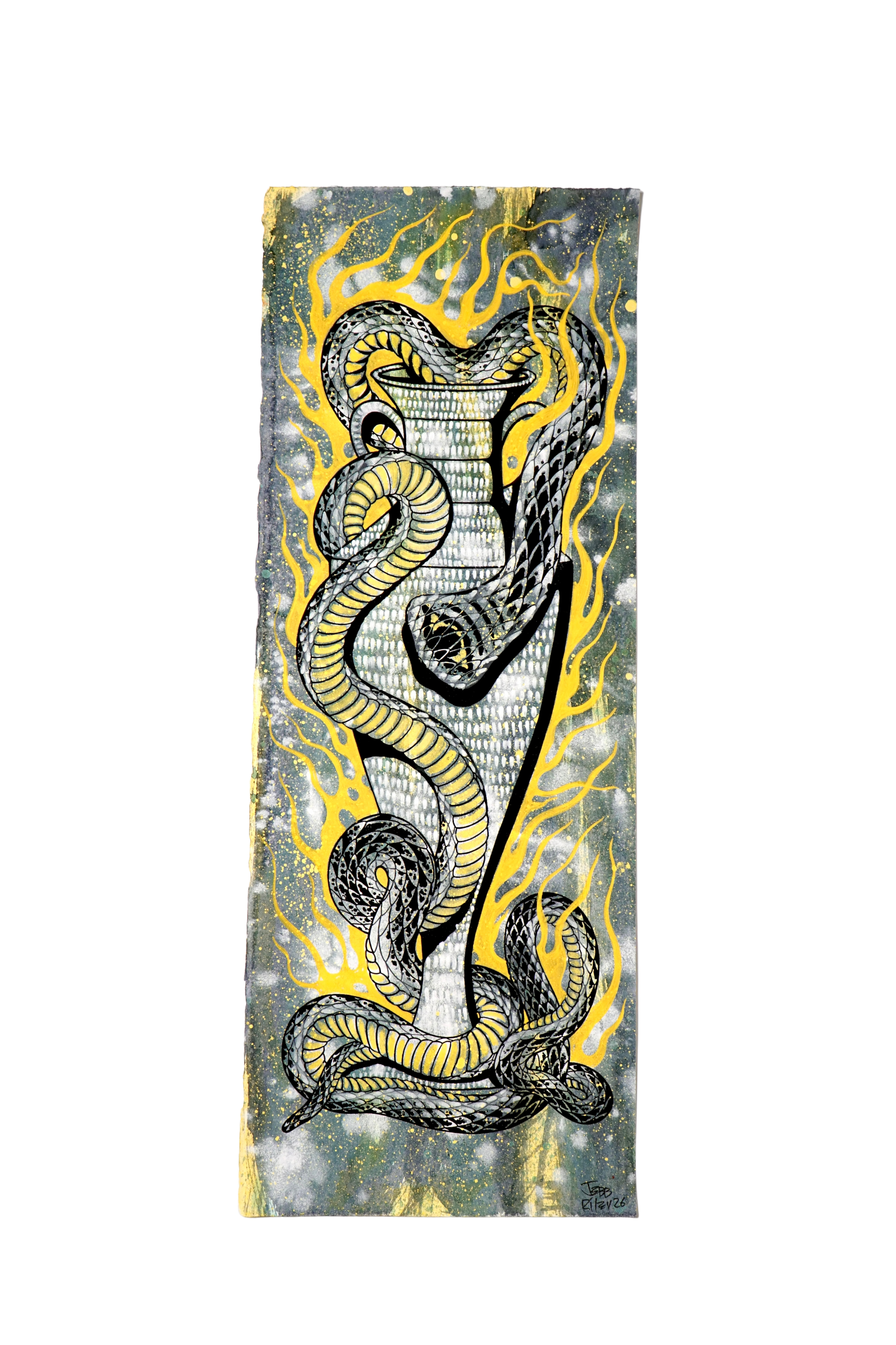 "Cyclops Yellow Flame" - Jebb Riley