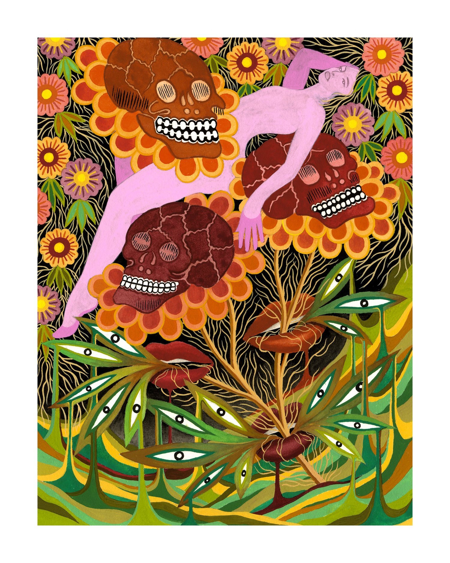"Variegation-Emotion-Station" [Print] - Virginia Elwood