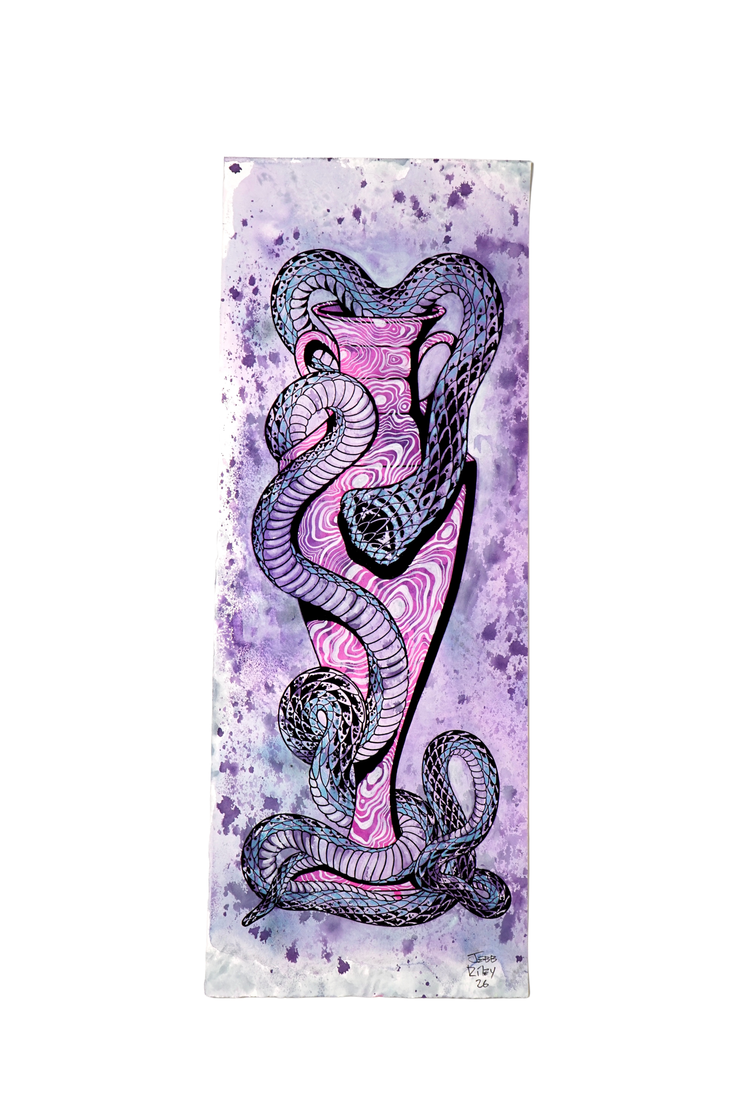 "Pink Swirls" - Jebb Riley