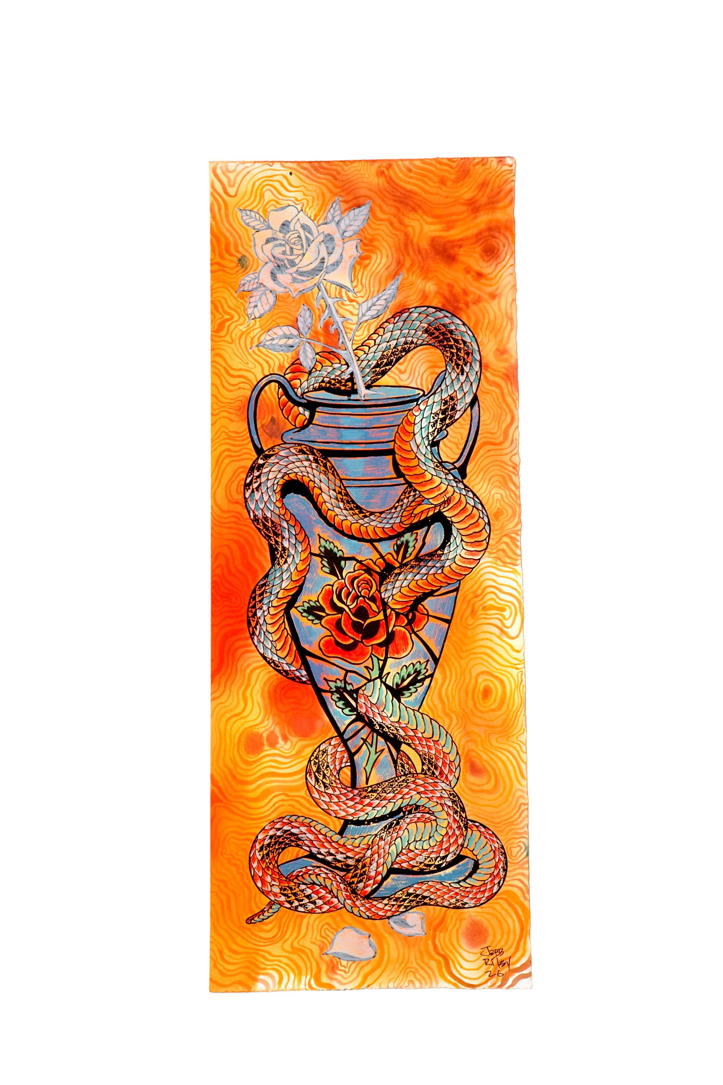 "Ghost Rose / Red Rose" - Jebb Riley