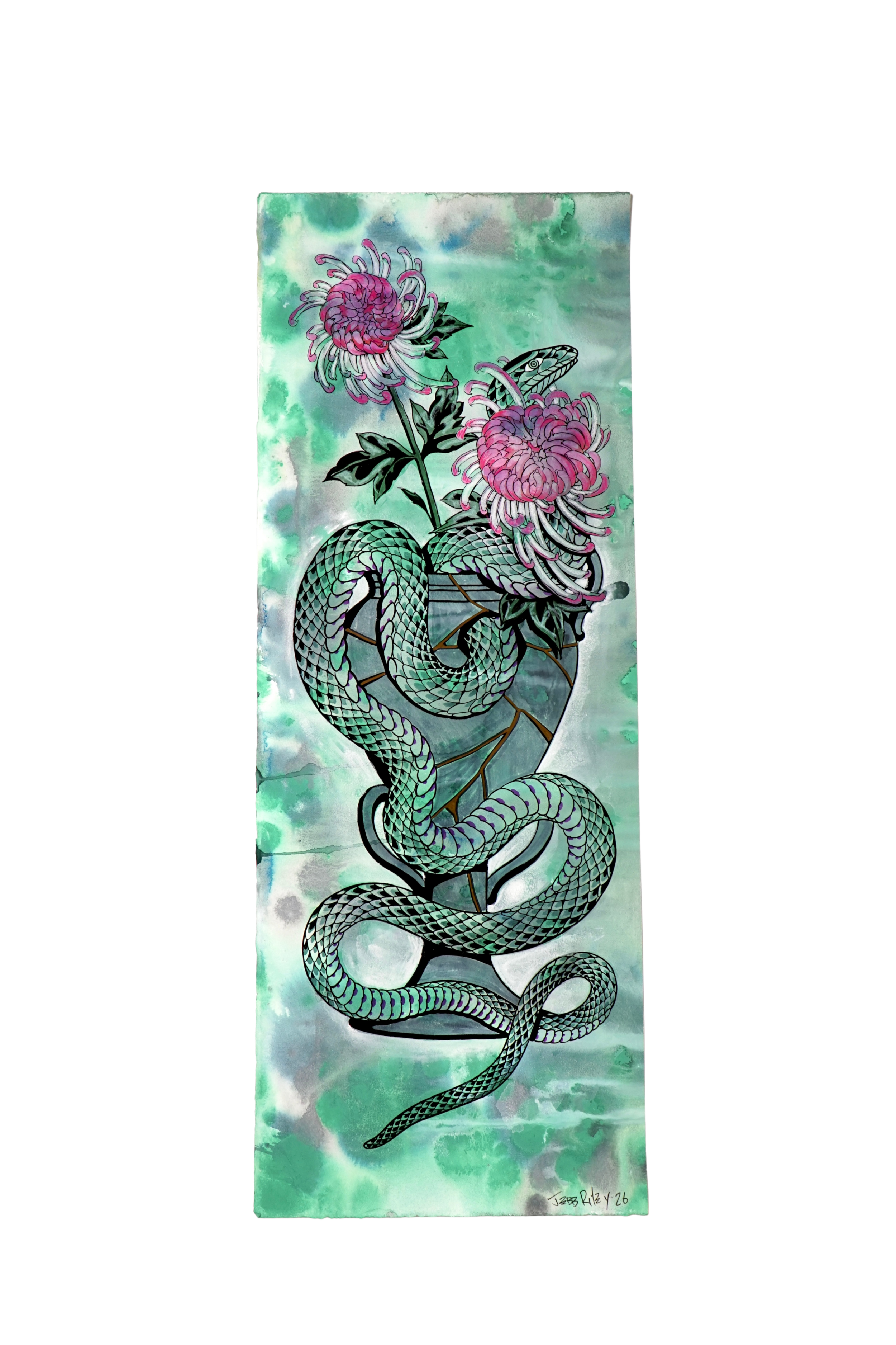 "Mint Kintsugi" - Jebb Riley
