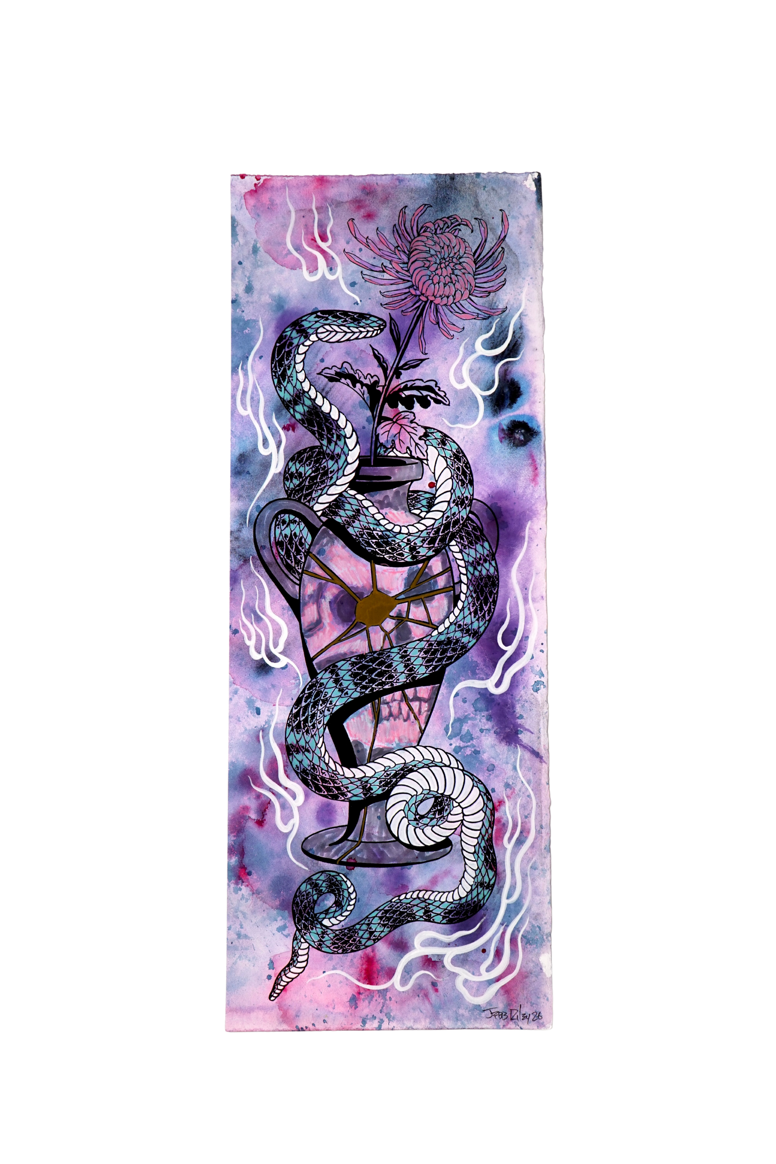 "Blind Pink Skull" - Jebb Riley