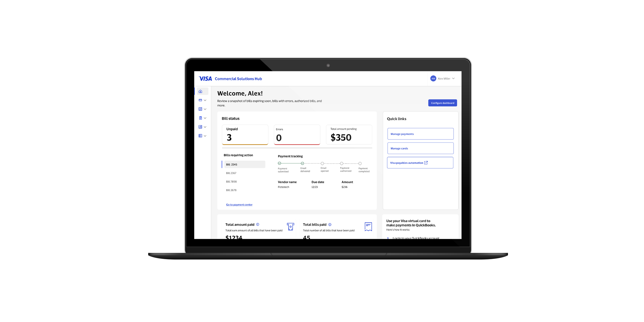 Visa Commercial Solutions Hub