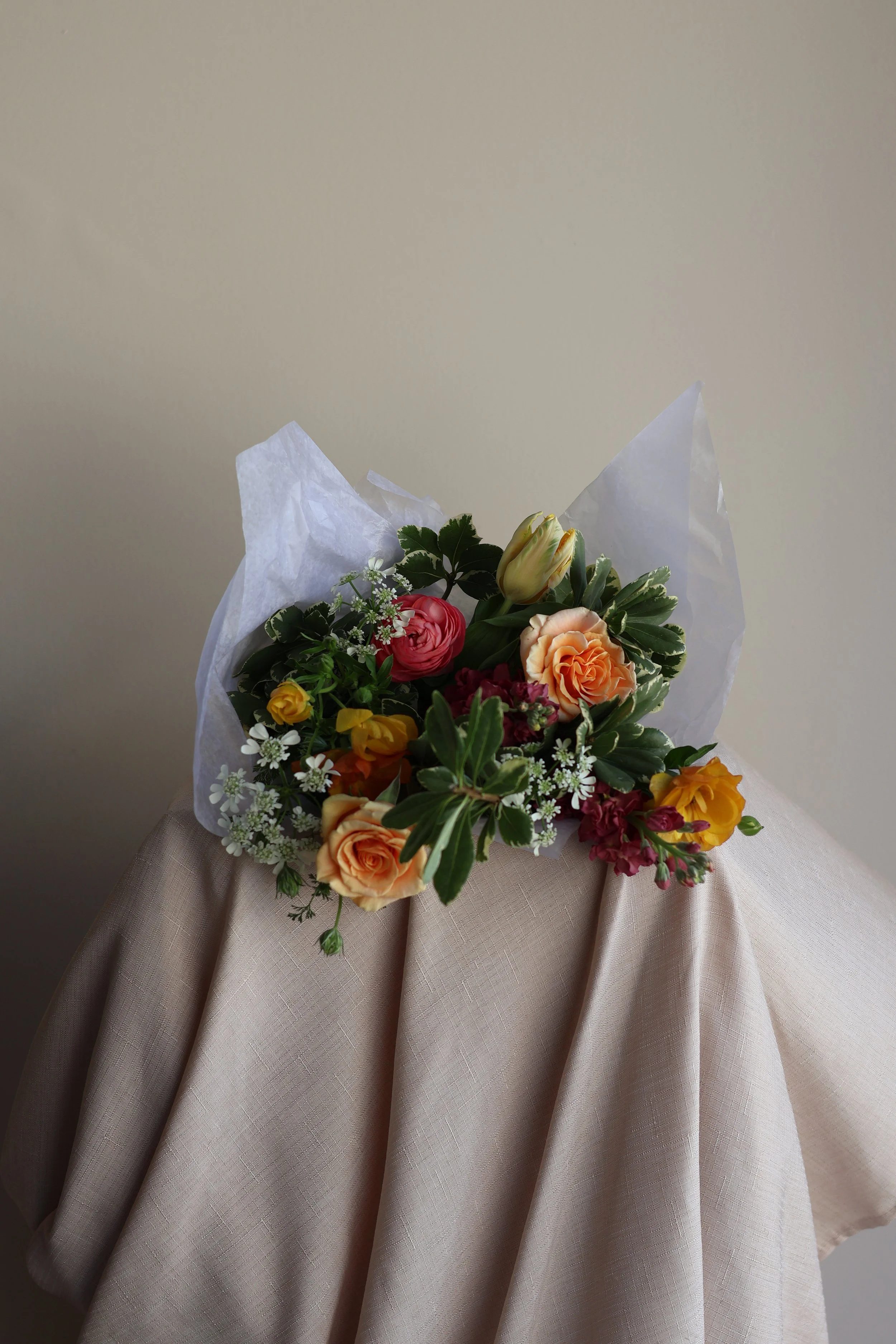 Mother's Day Wrapped Bouquet