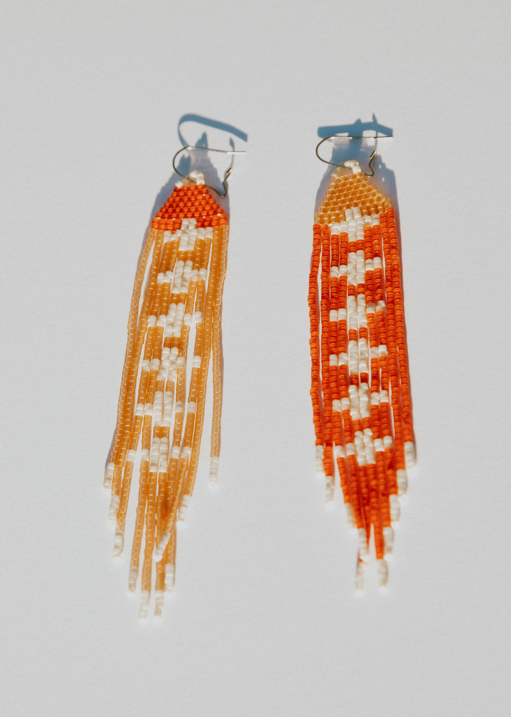 Inverted Yellow + Red Cross Danglers