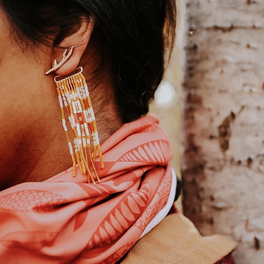 Sugar Maple Quilted Antler Jackets (Orange + Yellow) (Copy)