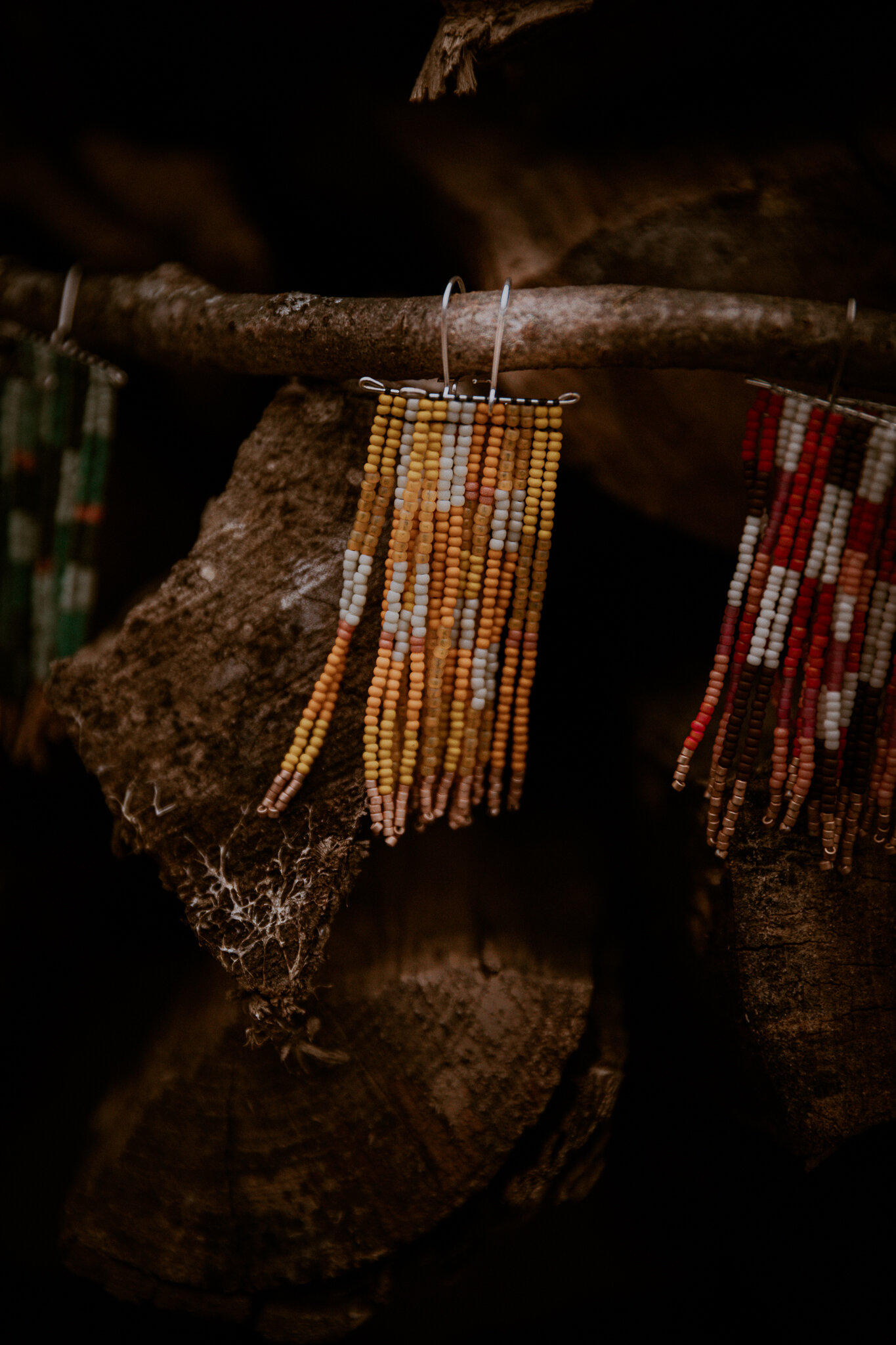 Yellow Copper : Scardetta Tapestry Danglers