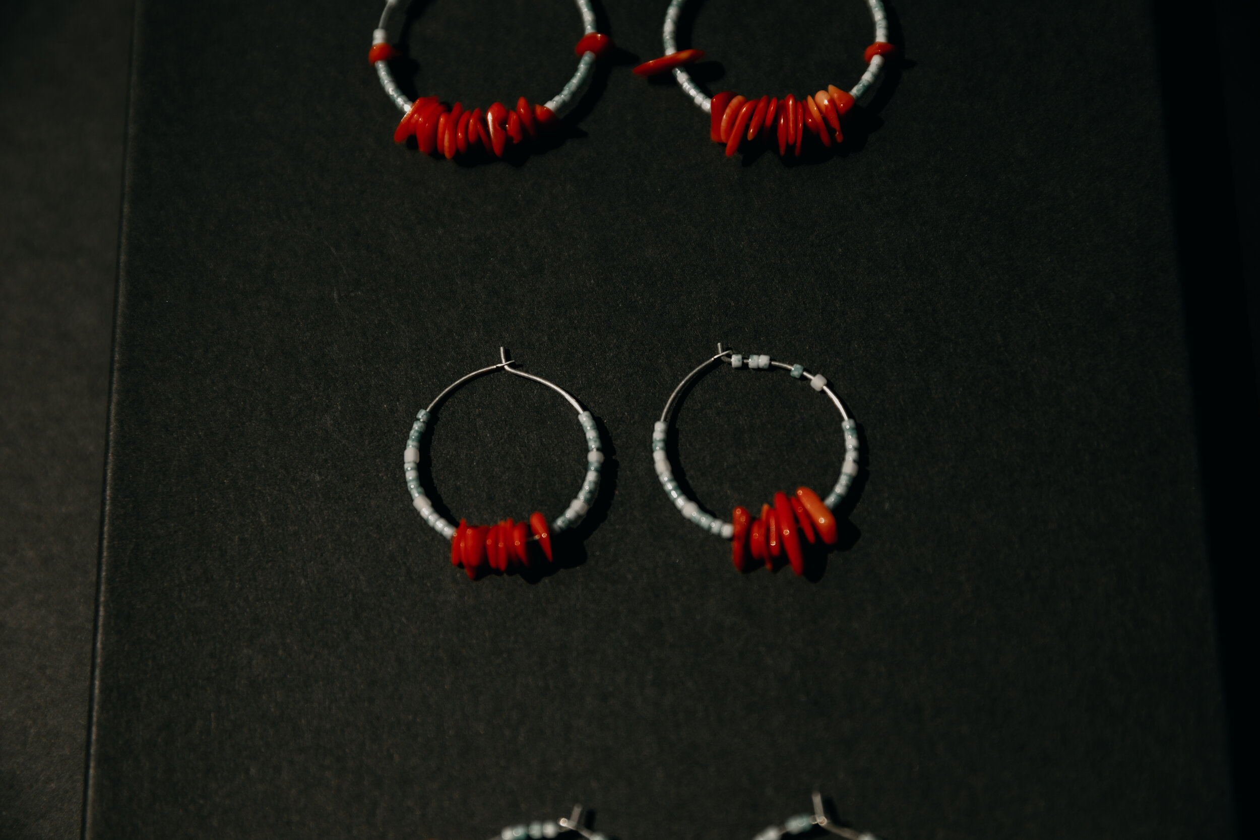 Speckled Blue + Chipped Coral 2