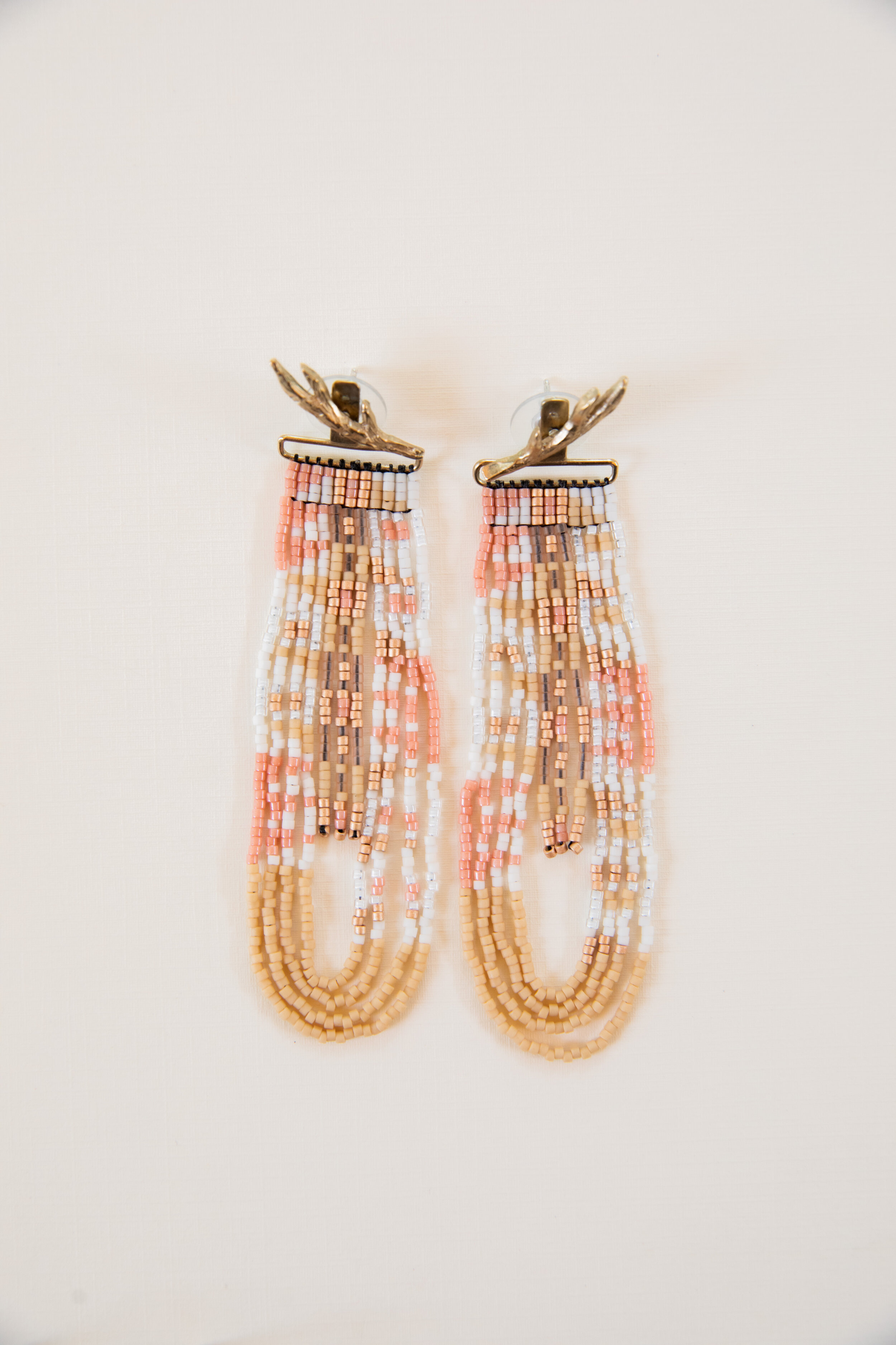 Bronze White Tail Antler Ear Jackets