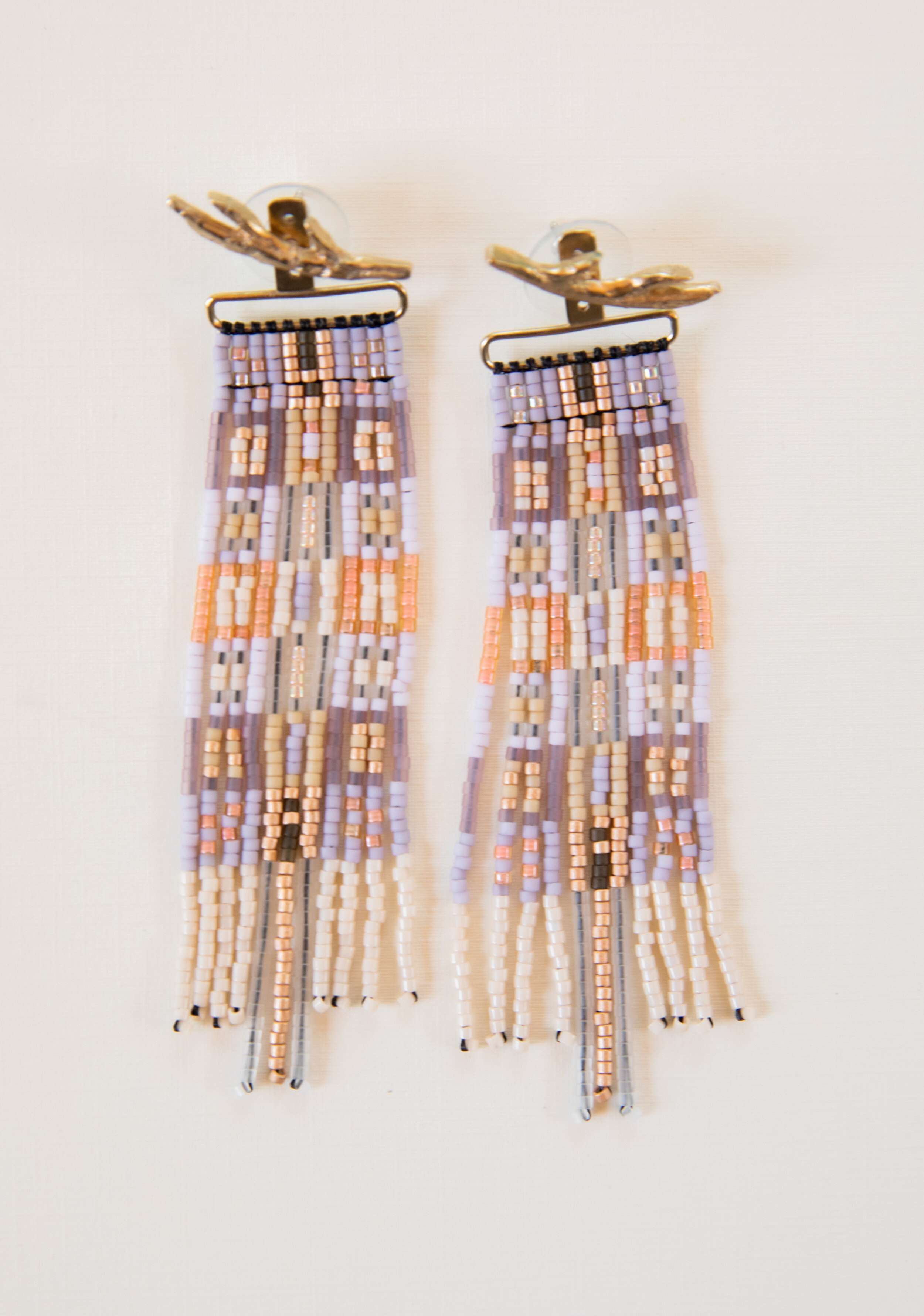 Bronze White Tail Antler Ear Jackets