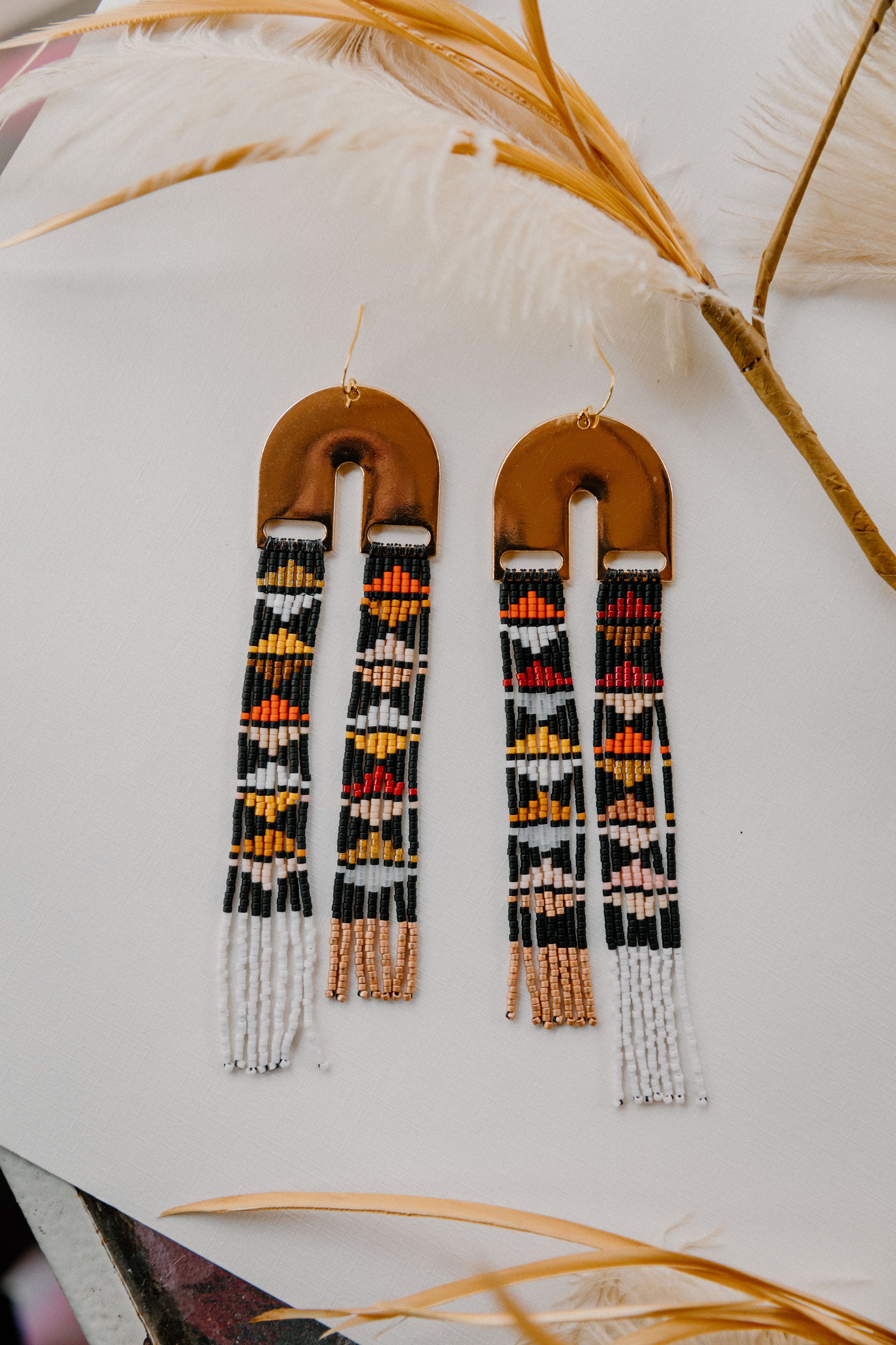Black + Brass Autumn Arrows