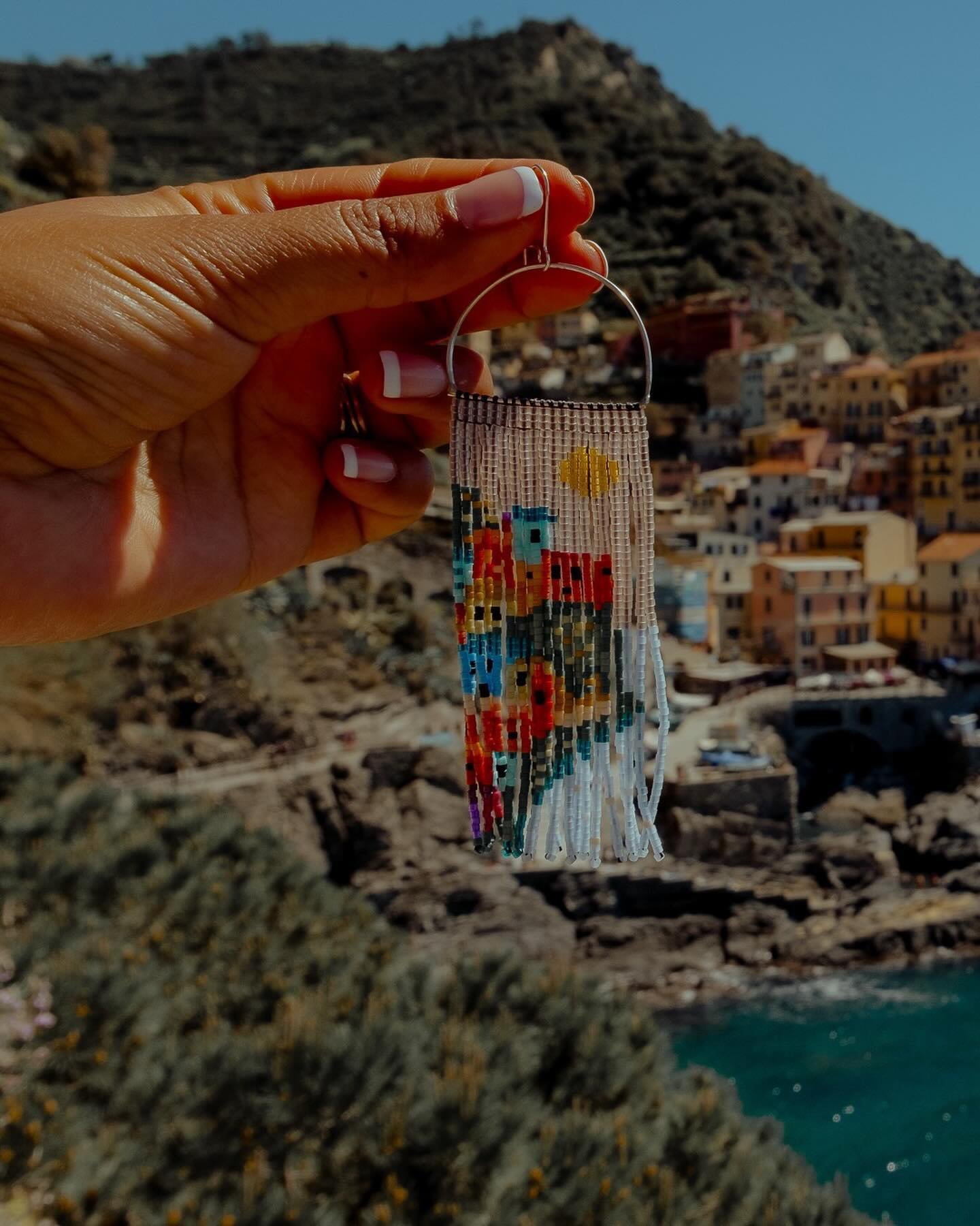 I&rsquo;m so proud of these, they needed a permanent photo home here. 

Revisiting Cinque Terre 20 years later was a TRIP! So glad I could spend time in this magical place and looking forward to bringing you all a little bit of beaded goodness inspir