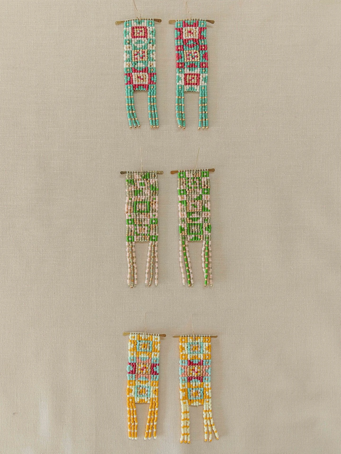 A few Sawtooth Trio&rsquo;s For you to peruse and perhaps to wear 🤔 

#sawtoothearrings