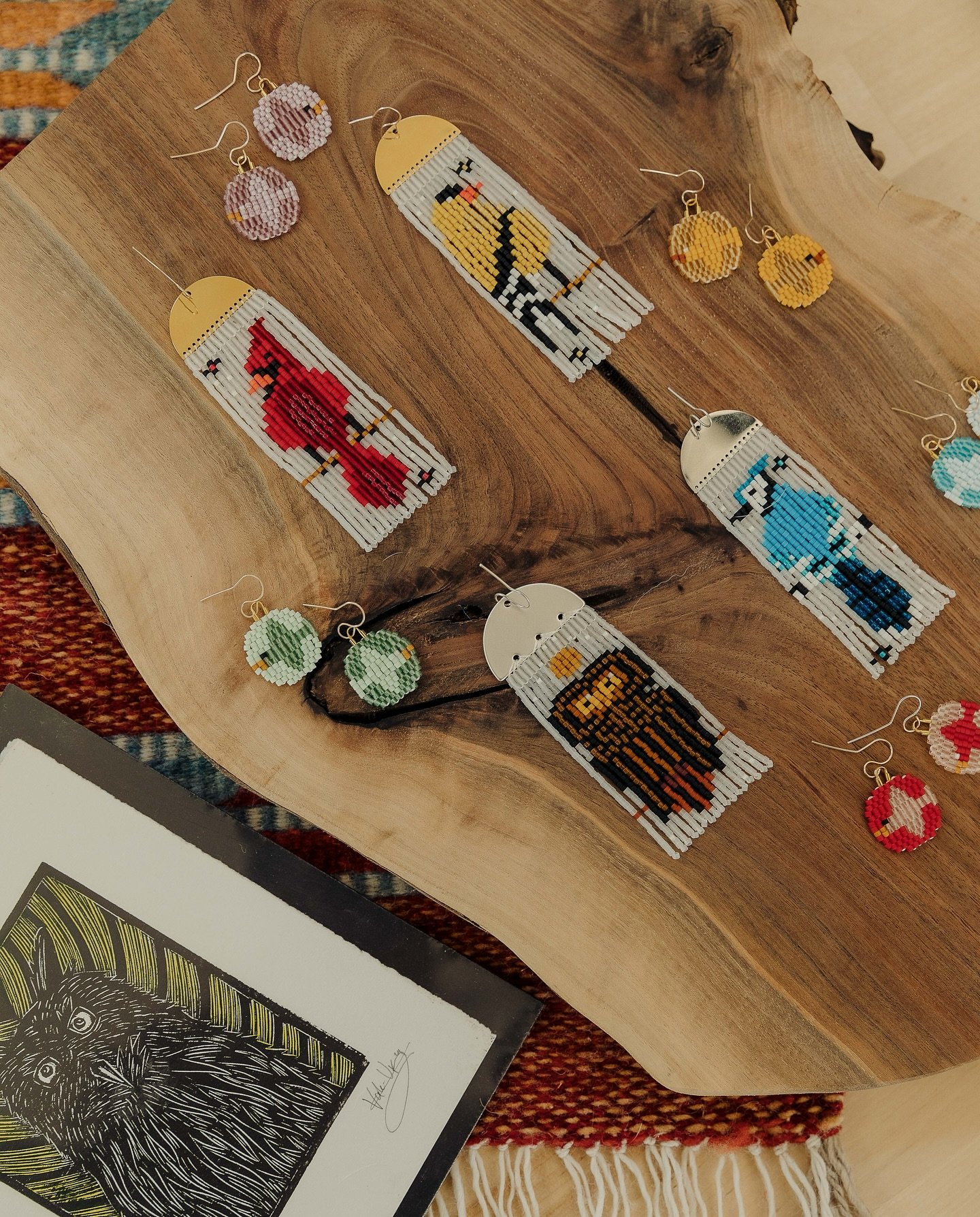 𓅪 Birds of Wisco: Collection goes LIVE today 𓅪

Today at 11am CT on the lady buck&rsquo;s website - 9 pieces total will be for sale! 

Inspired by the spring birds we&rsquo;ve spied over the last month and excited to start seeing spring getting spr