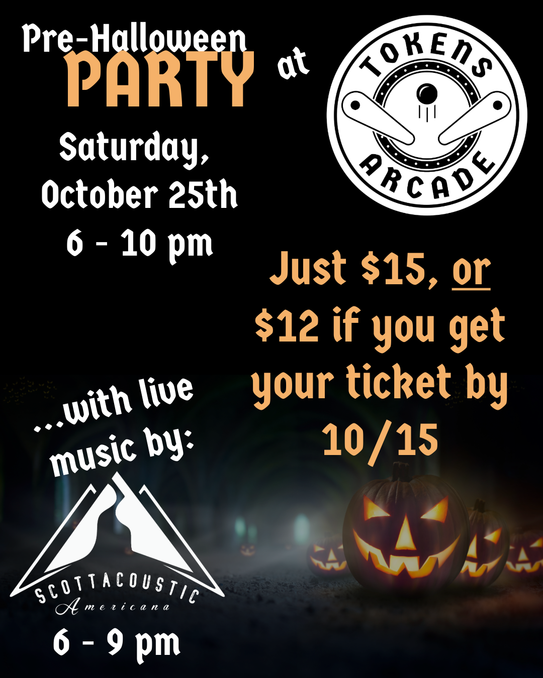 2025 Tokens Halloween Party