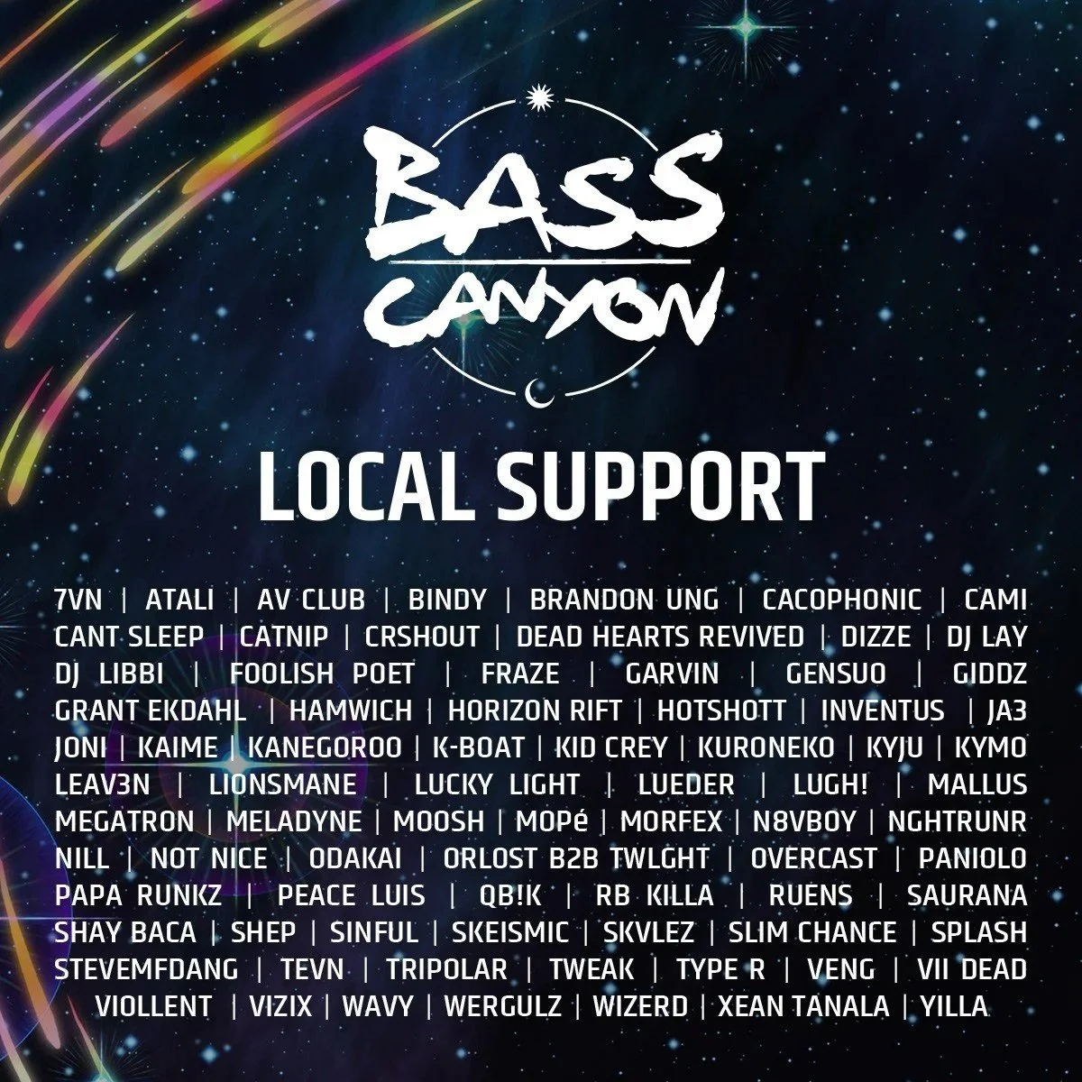 AUG 13 - 16 | BASS CANYON  | GORGE  | 18+