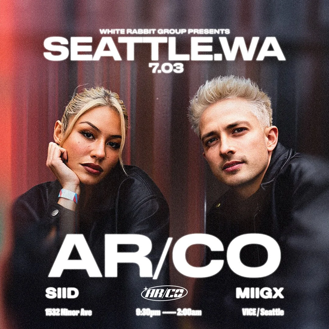SEATTLE | JULY 3 | AR/CO  | VICE  | 21+