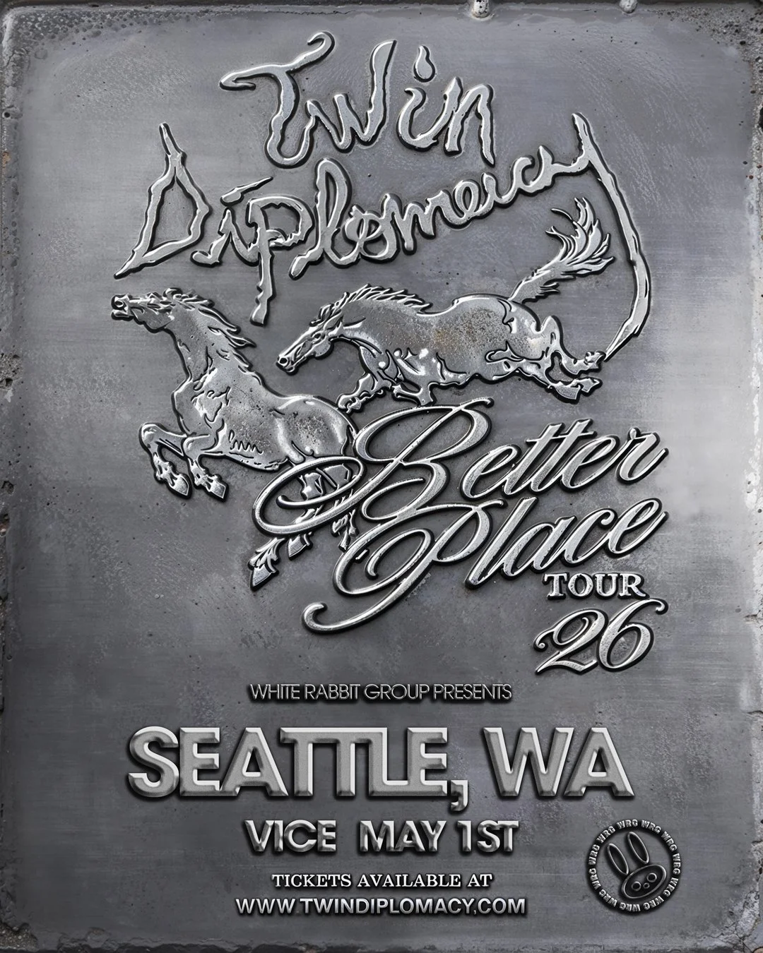 SEATTLE | MAY 1ST | TWIN DIPLOMACY | VICE  | 21+