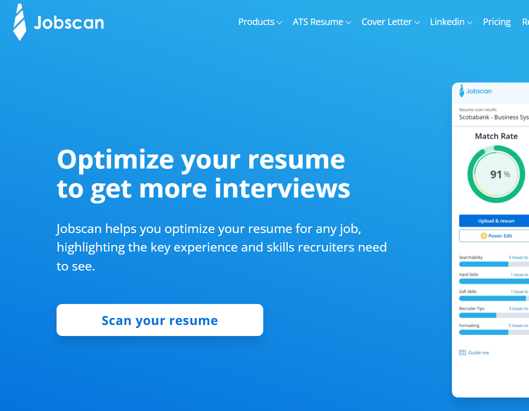 Optimiza el Resume para ATS 