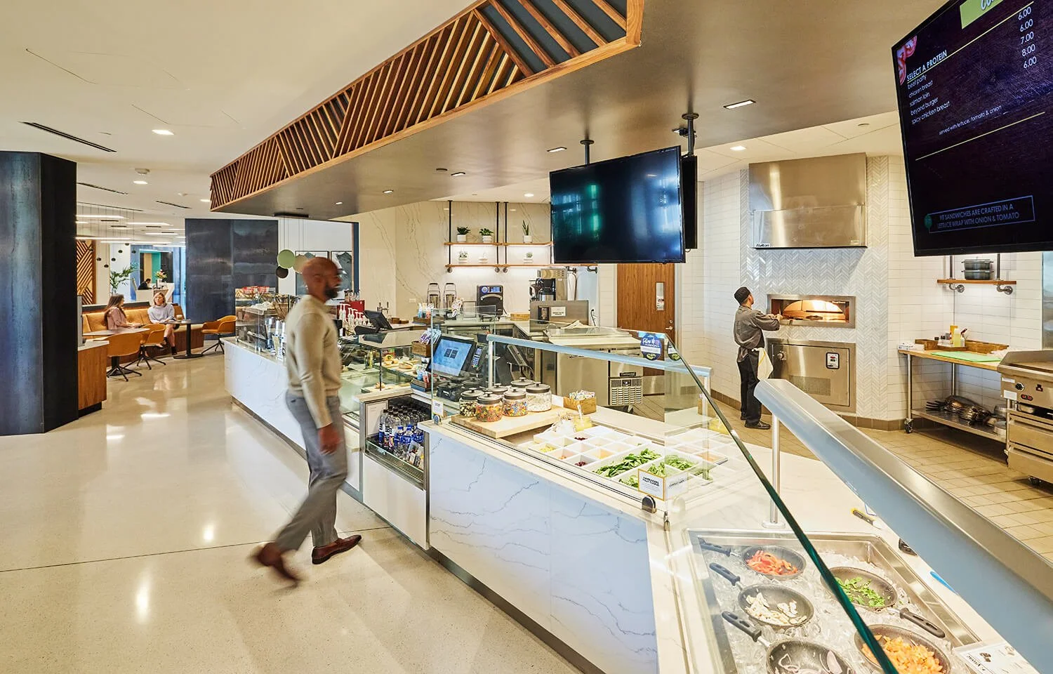 Dallas corporate photography displaying workspace design.