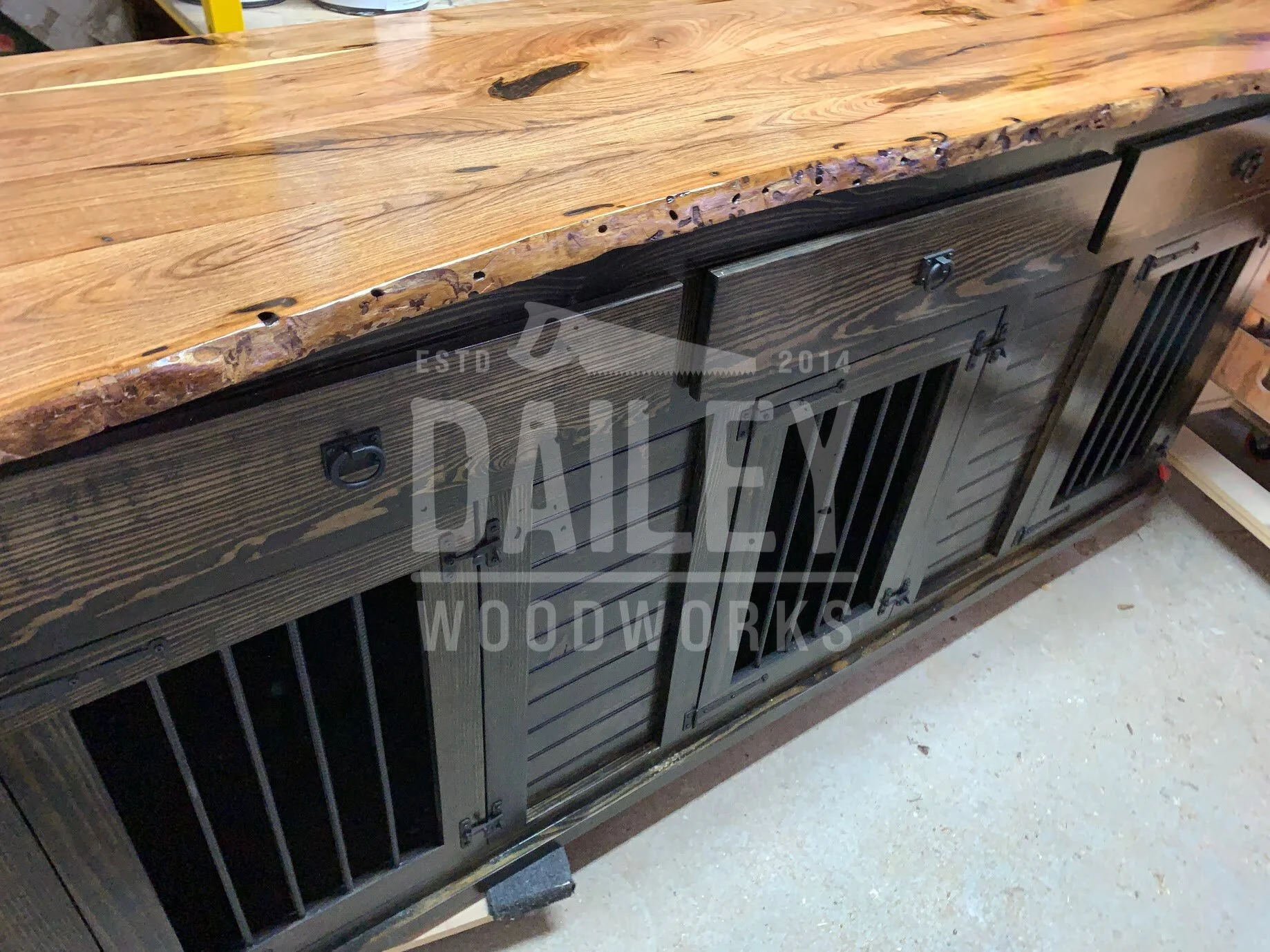 Texas Custom Kennels Premium Dog Crate Furniture — Dailey Woodworks