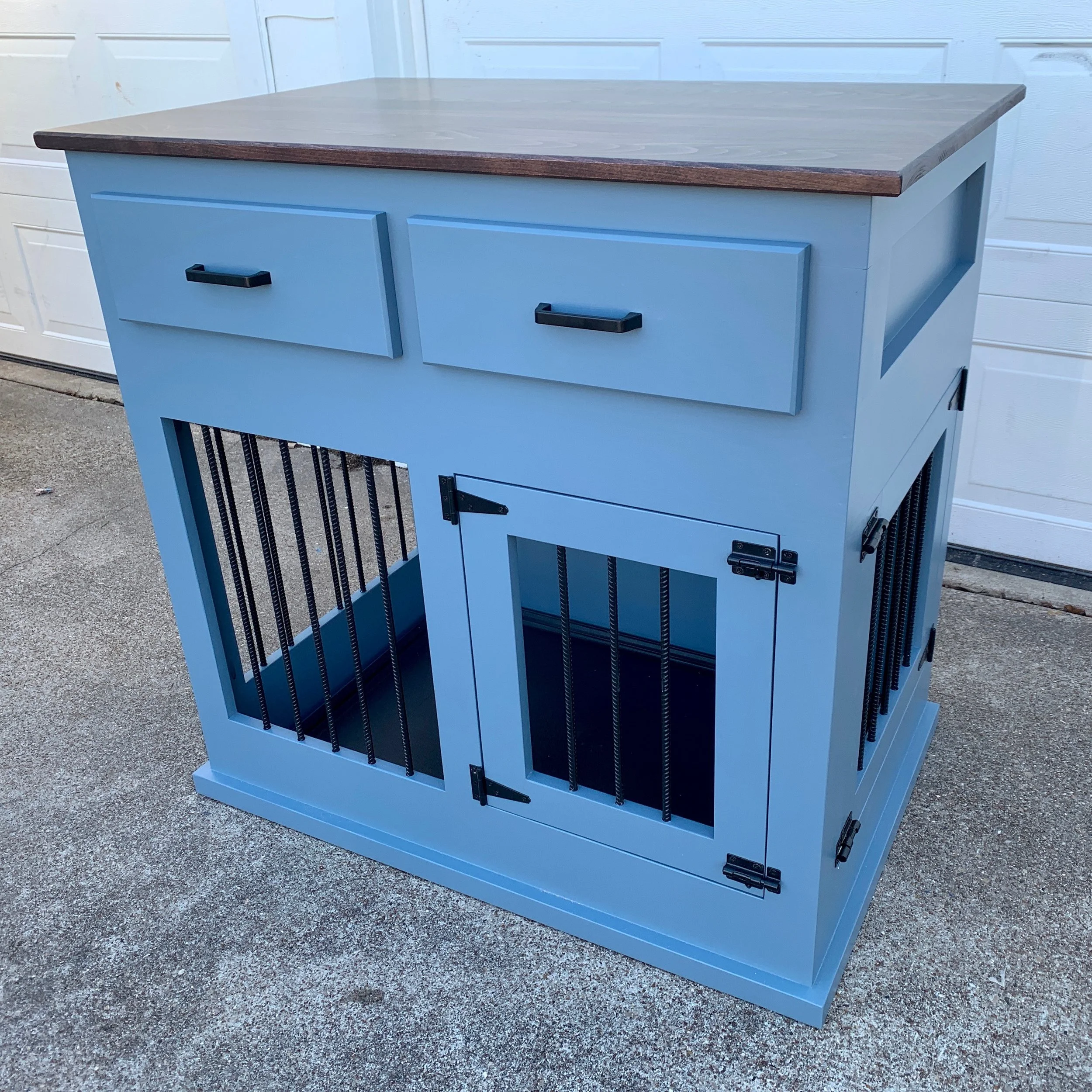 Dog Kennel Entertainment Center — Dailey Woodworks