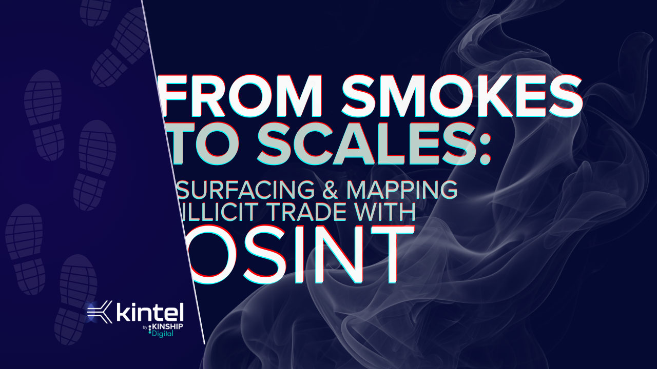 From Smokes to Scales: Surfacing &amp; Mapping Illicit Trade with OSINT