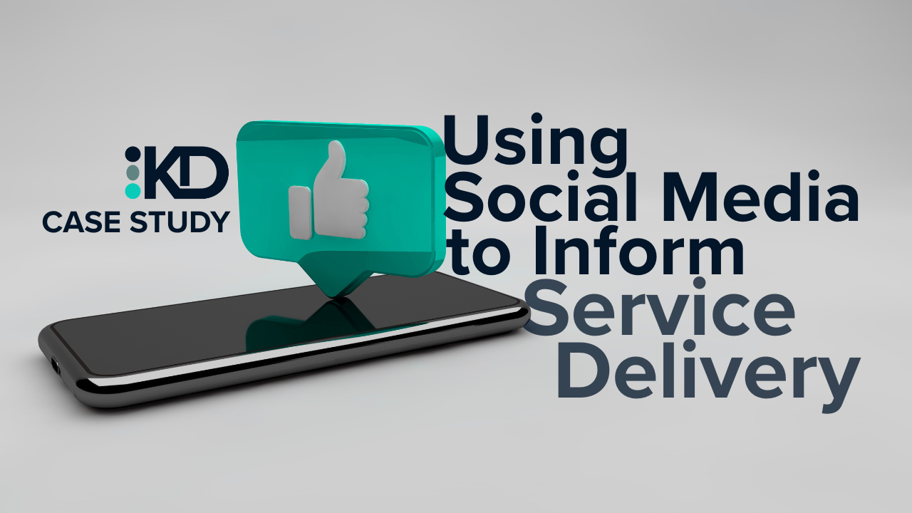 Using Social Media to Inform Government Service Delivery