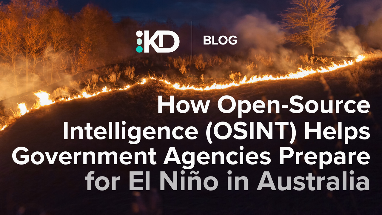 How Open-Source Intelligence Helps Government Agencies Prepare for El Niño in Australia