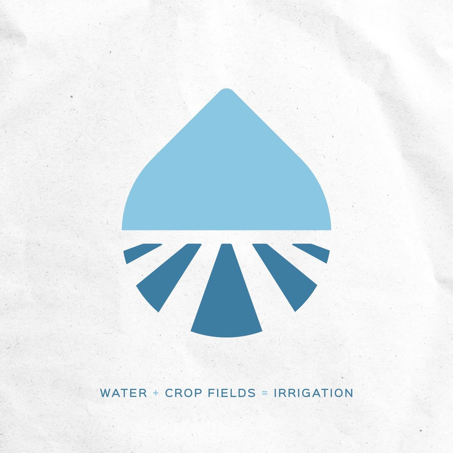 In the early stages of the design process, we were trying to incorporate some of the equipment Chris would use on a day to day basic, such as a sprinker system head. After several revisions, we decided to strip it down to the basics, and simplify the