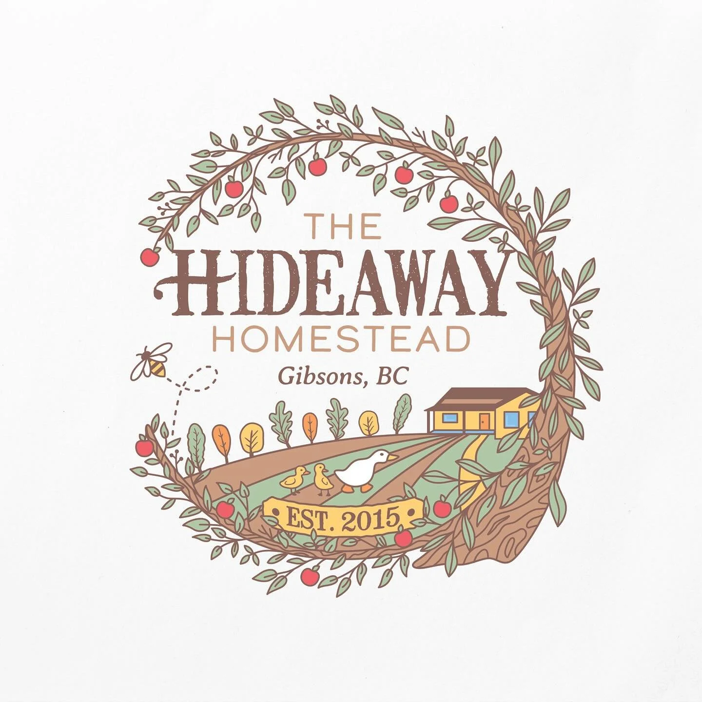 The Hideaway Homestead is located in Gibsons, BC on the beautiful Sunshine Coast. It is a family run homestead that grow their own fresh produce, flowers, and a vast variety of animals.

The farm reached out to Parkway when they were ready to take th