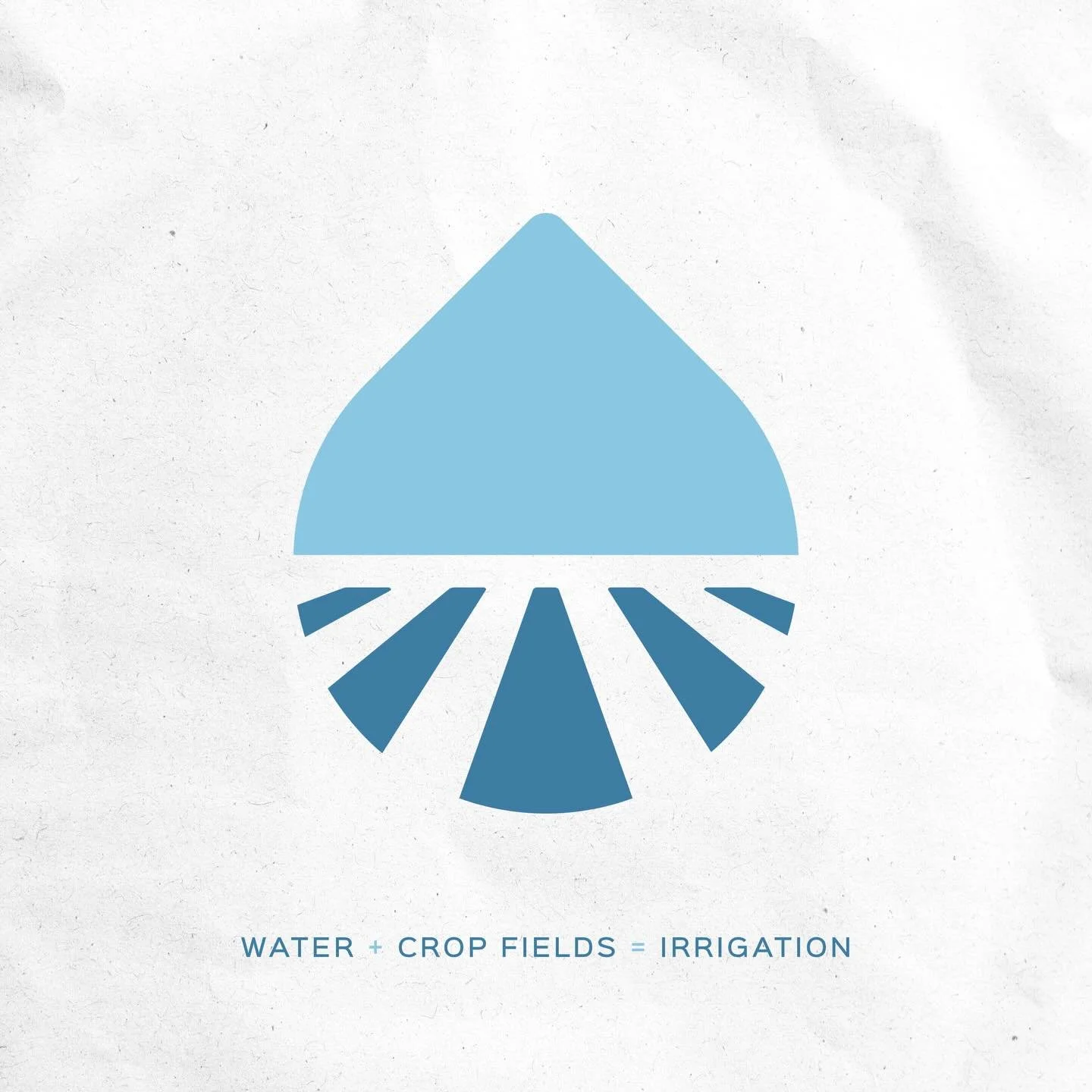 In the early stages of the design process, we were trying to incorporate some of the equipment Chris would use on a day to day basic, such as a sprinker system head. After several revisions, we decided to strip it down to the basics, and simplify the