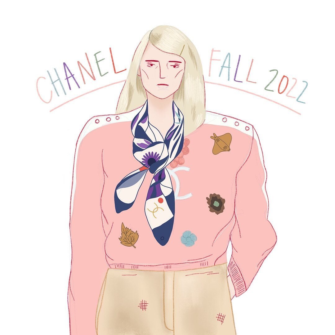 Drawing cute pieces from @chanelofficial 🥰 Also seem to be quite into drawing scarves lately!

.
.
.

.
#ipad #applepencil #digitalart #digitalillustration #sketch #drawing #painting #draw #drawings #drawingoftheday #drawsomething #artjournal #creat