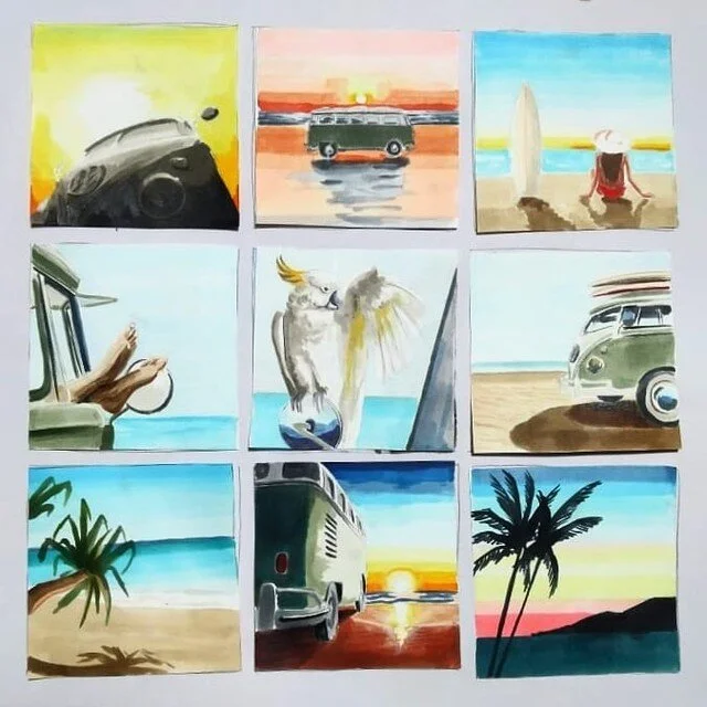 We're getting excited!
It's only 15 days until entries close for the Whitsunday Arts Festival Exhibition and we can't wait to see what you have been creating for our theme: &quot;Reflecting on Place&quot;

Artists @robinwilsonart, @andreamoserart and