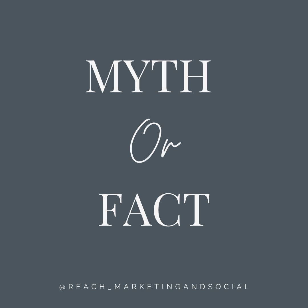 Let's bust a Marketing Myth! 🙄⁠
⁠
&quot;Small businesses don't need to waste time (or money) on marketing.&quot;⁠
⁠
Okay, this is one we hear A LOT! 🥱⁠
⁠
Even though your small business may not have the Marketing budget compared to some of the larg
