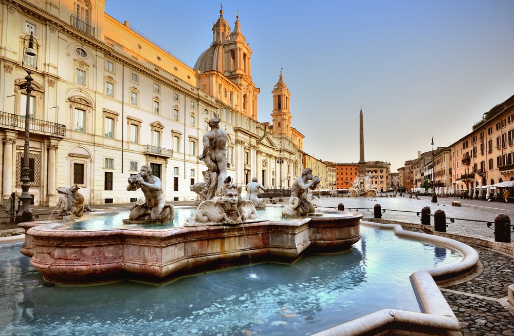 D-Italy-Rome-Piazza Navona and Fontana del Moro.jpeg