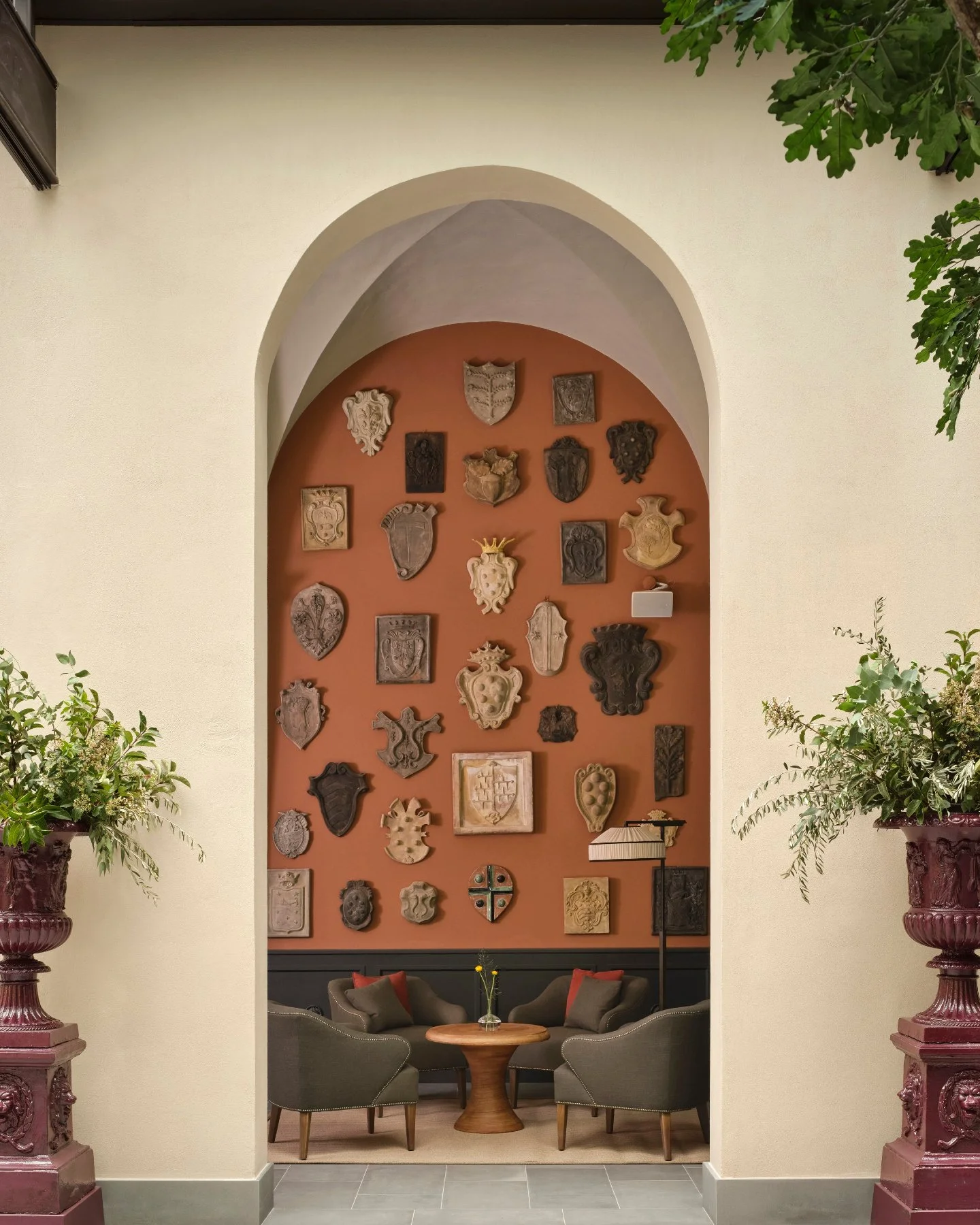 Like the city that fans out at its feet, the building that houses Collegio alla Querce, Auberge Collection, has seen a lot of history - first as a 16th-century Tuscan farmhouse, then a palace, a boarding school, and an artists' squat and site of unde