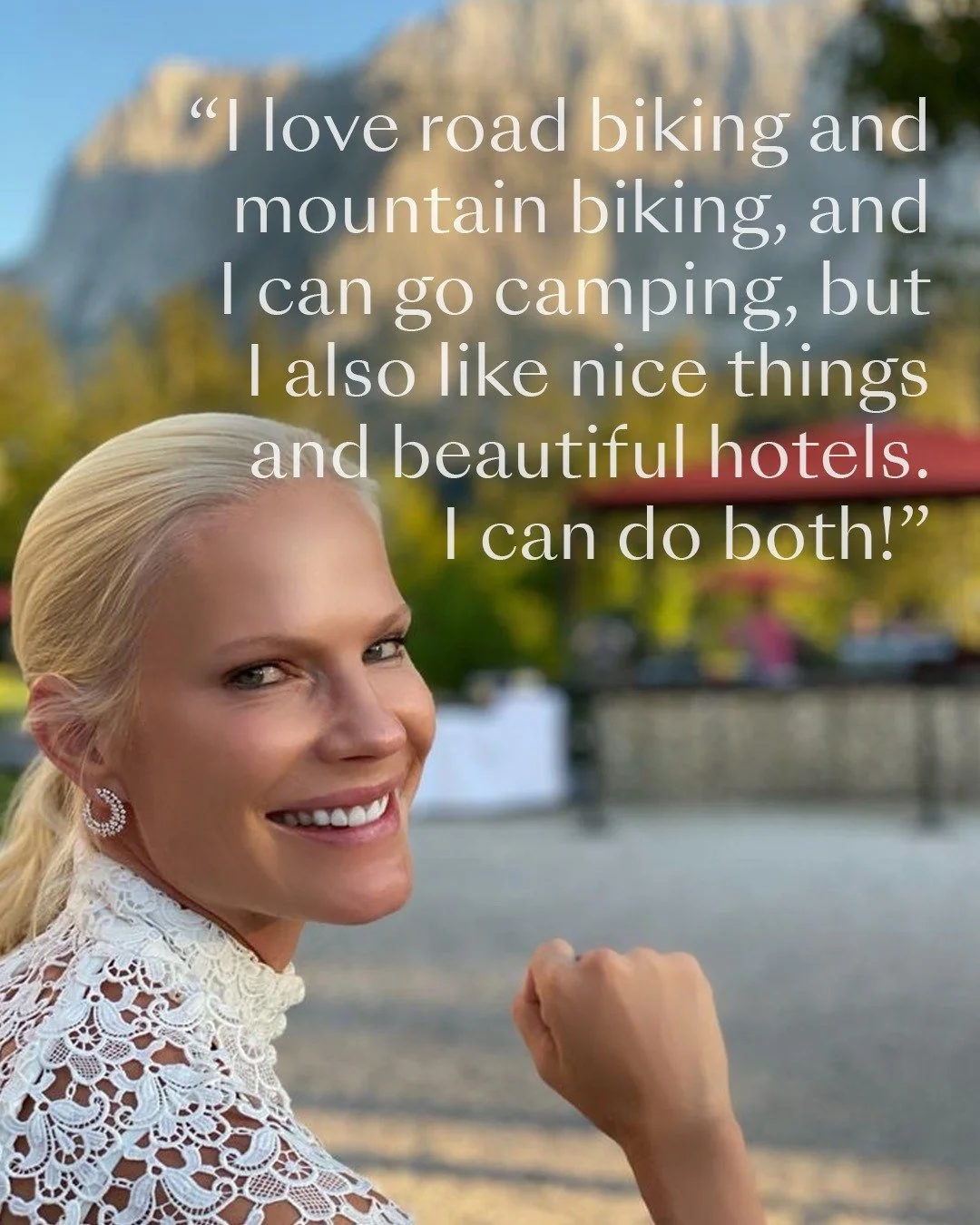 She's Nordic-chic and equally comfortable on Alpine slopes, in the halls of the UN, and on the beaches of Pampelonne. When it comes to travelers with taste, it's hard to beat Essi's resume. Learn more about her global style in stories. #wemaketravelb