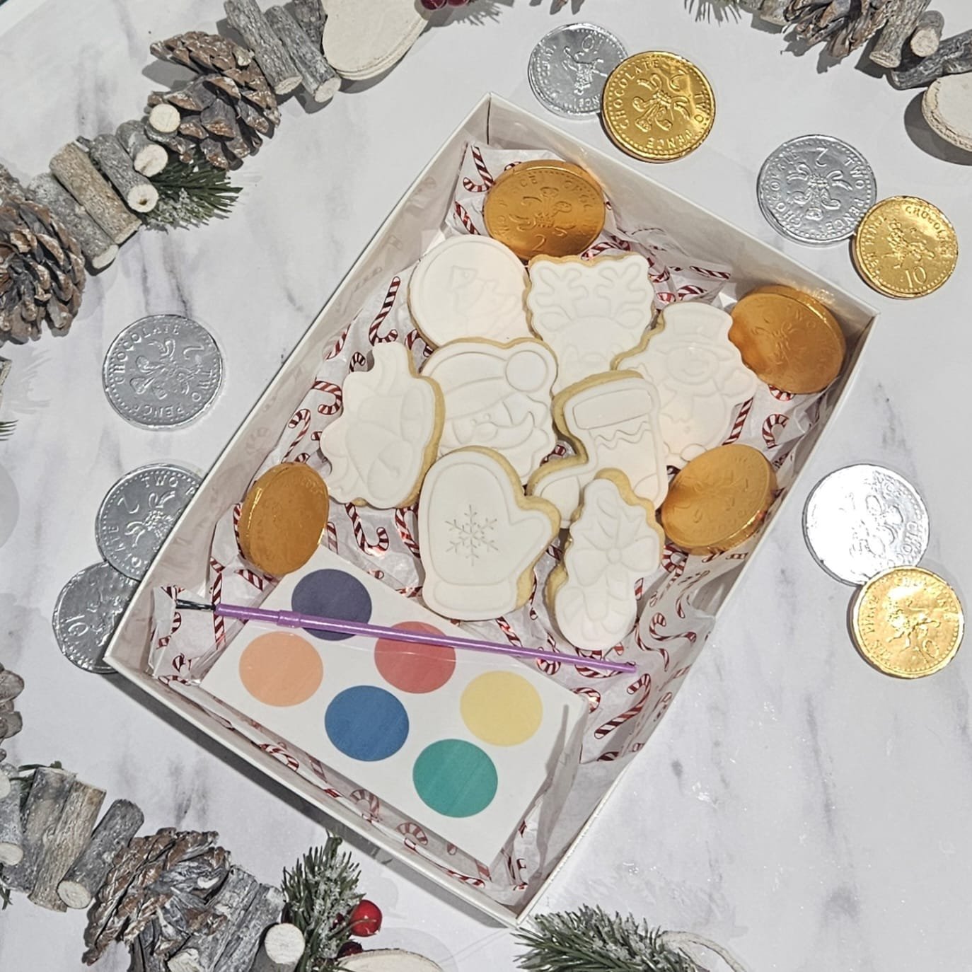 Paint Your Own Cookie Box