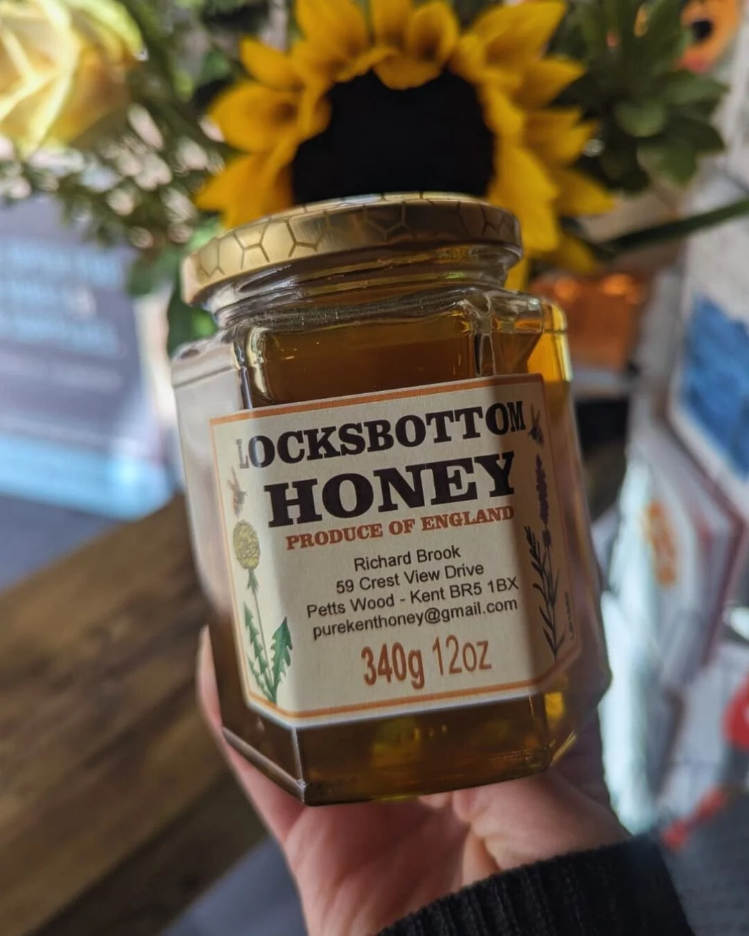 HERO PRODUCT ALERT

Pure Kent sunshine in a jar. Local, golden, delicious. Perfect on toast, in tea, or straight off the spoon. Produced just up the road in Petts Wood. And in store as often as the bees allow it.
