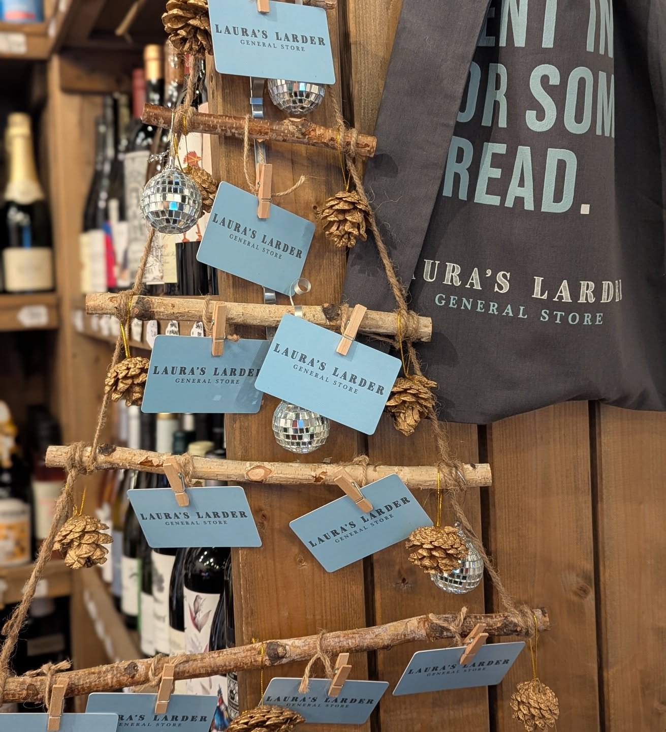 We have new fancy gift cards!  Tap and load them at the till (minimum &pound;10) and give them to your loved one (or yourself 😁)

In store now!