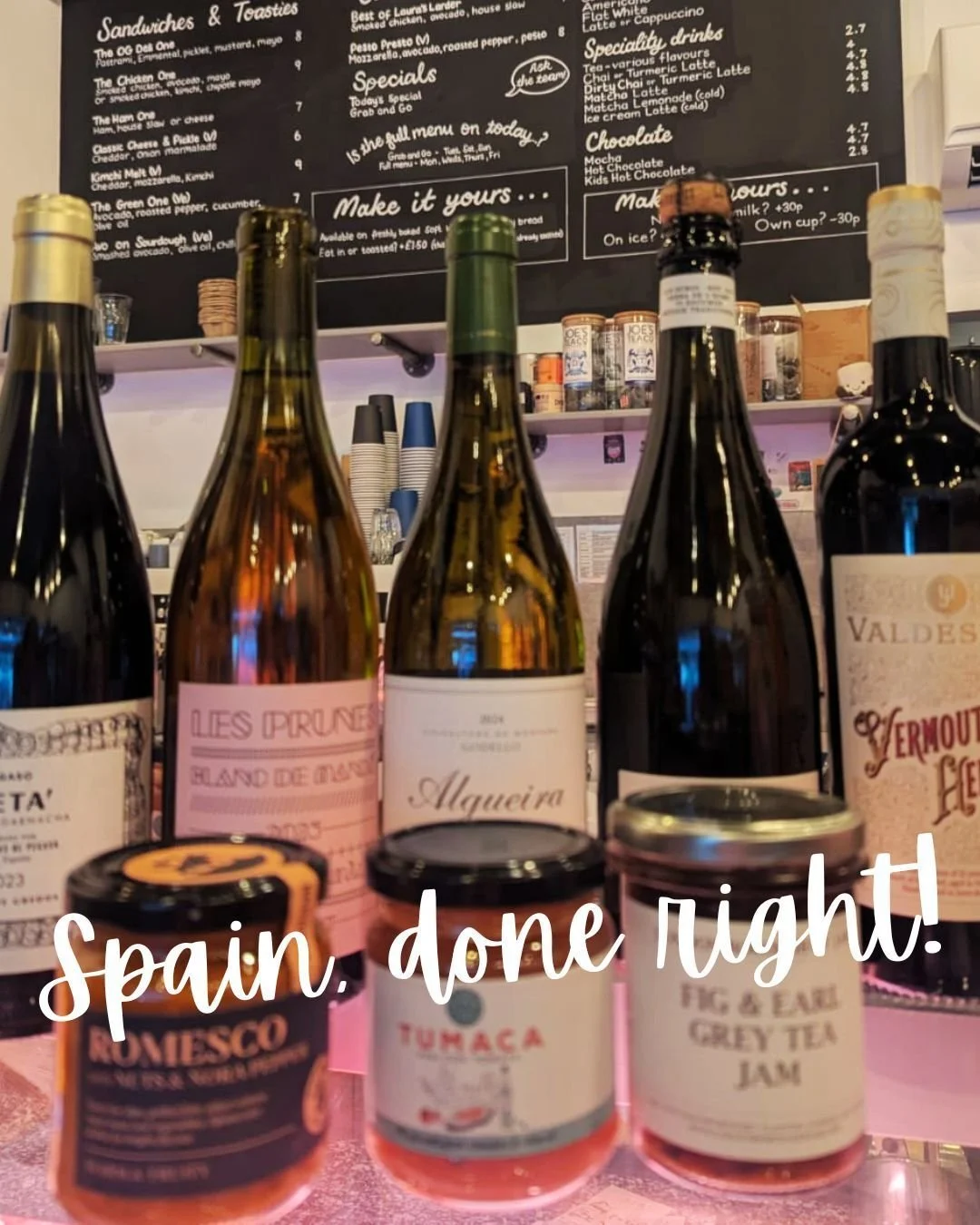 Spain, done properly 🇪🇸

At our last event with Liberty Wines, we poured four wines (and one vermouth!) and paired them simply: pan con tomate, manchego, jam&oacute;n, romesco&hellip; all doing exactly what they should.

No over complication , just