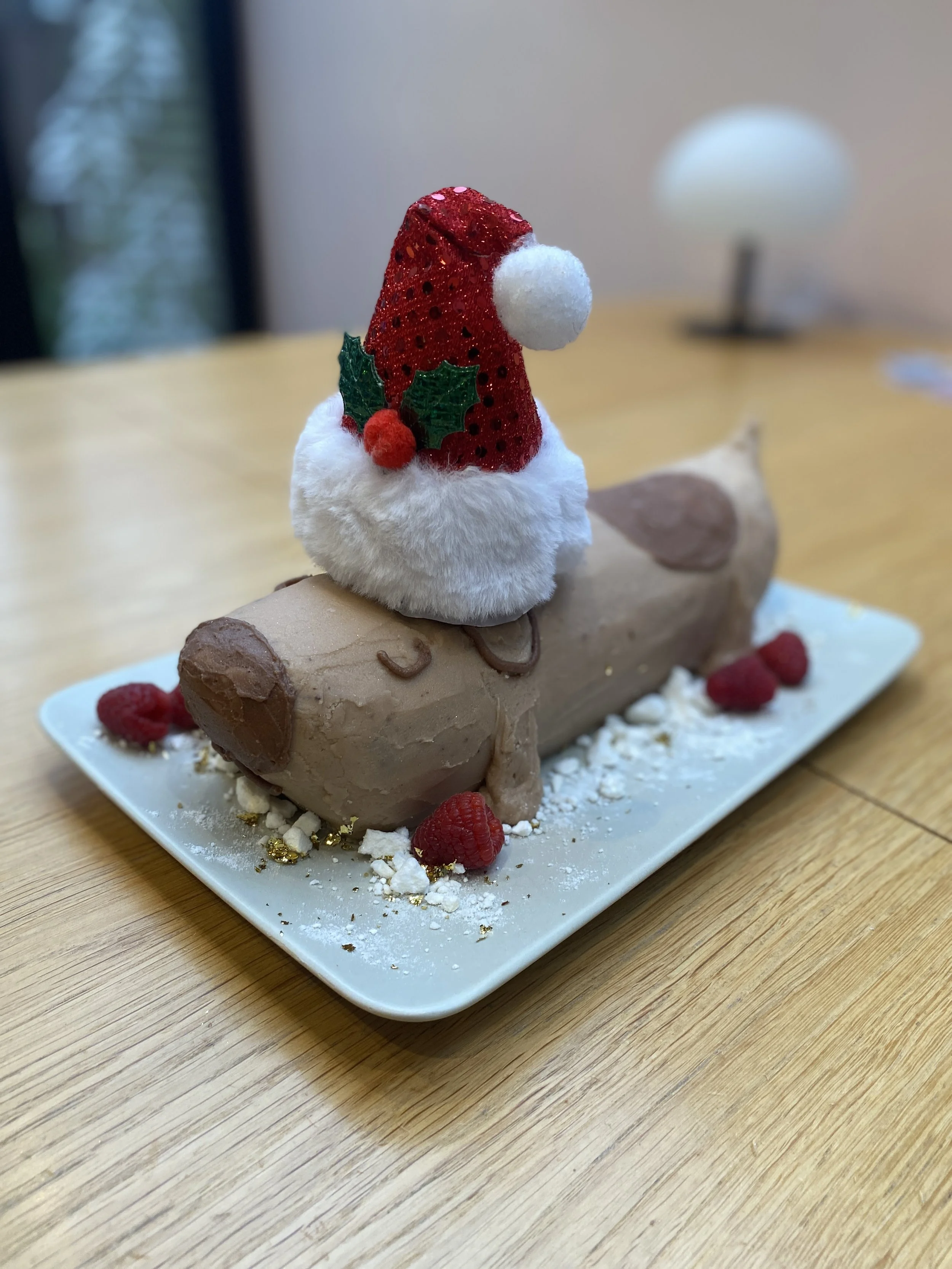 Bluey 'Long Dog' cake